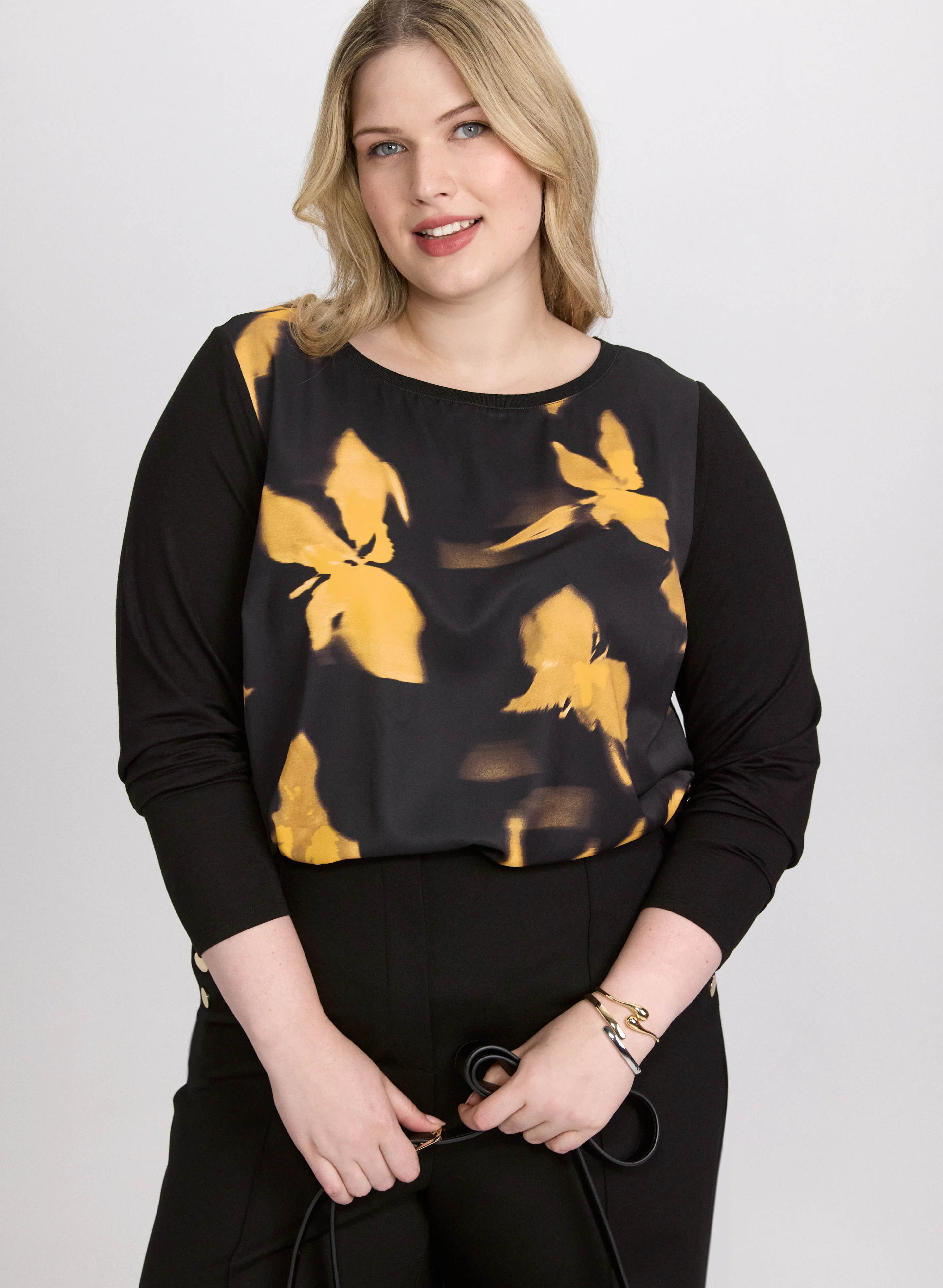 Floral Front Top