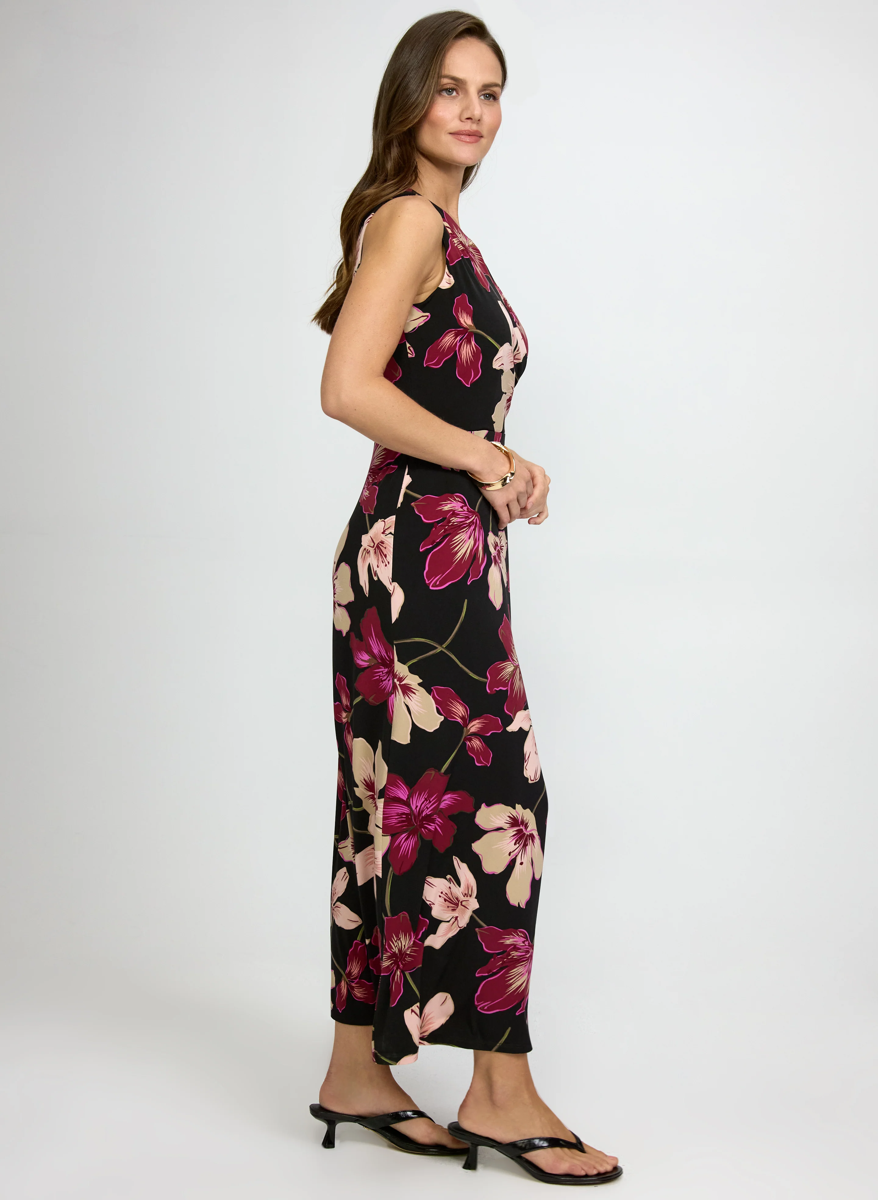Floral Jersey Dress - Image 2