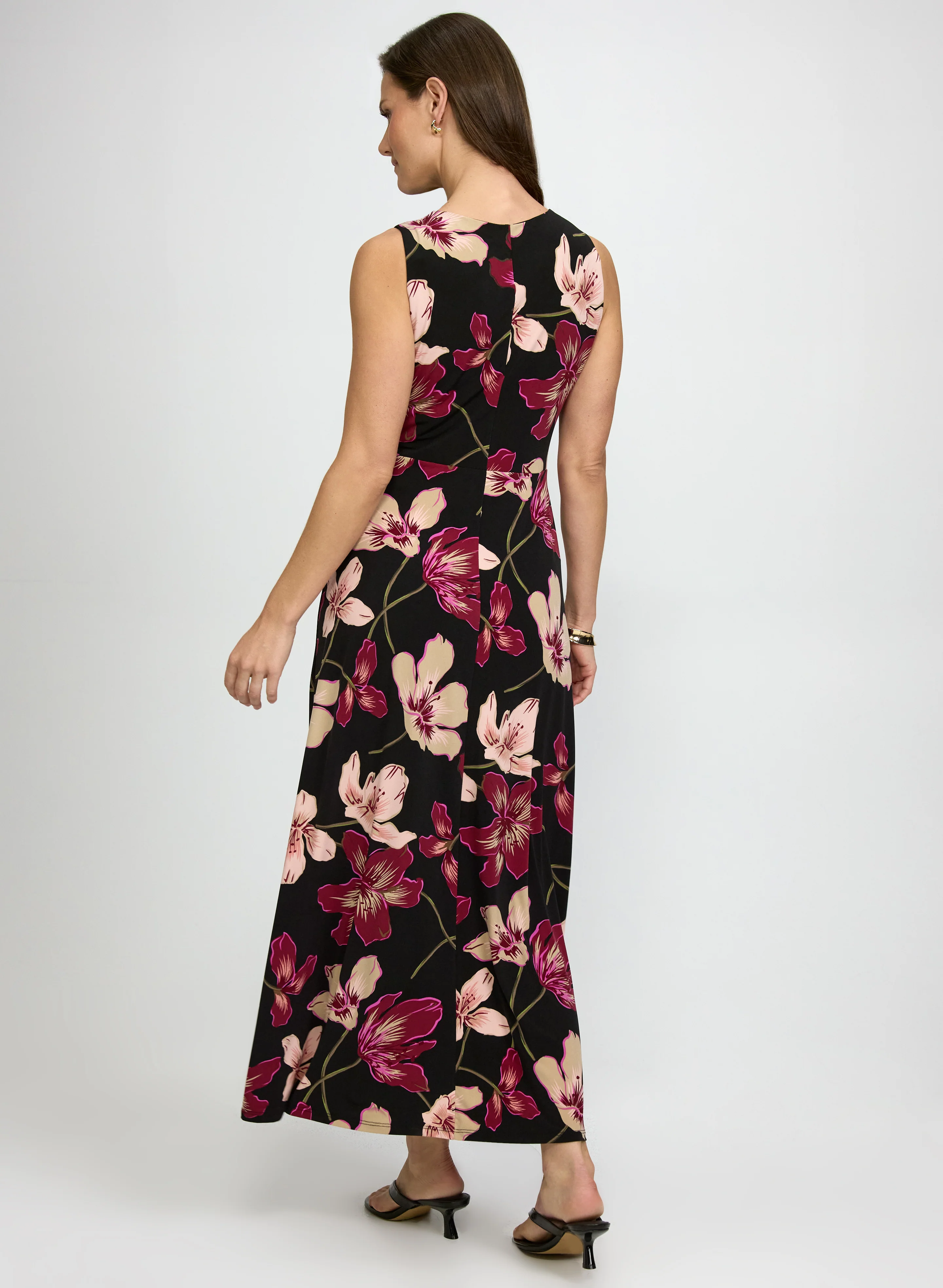 Floral Jersey Dress - Image 4