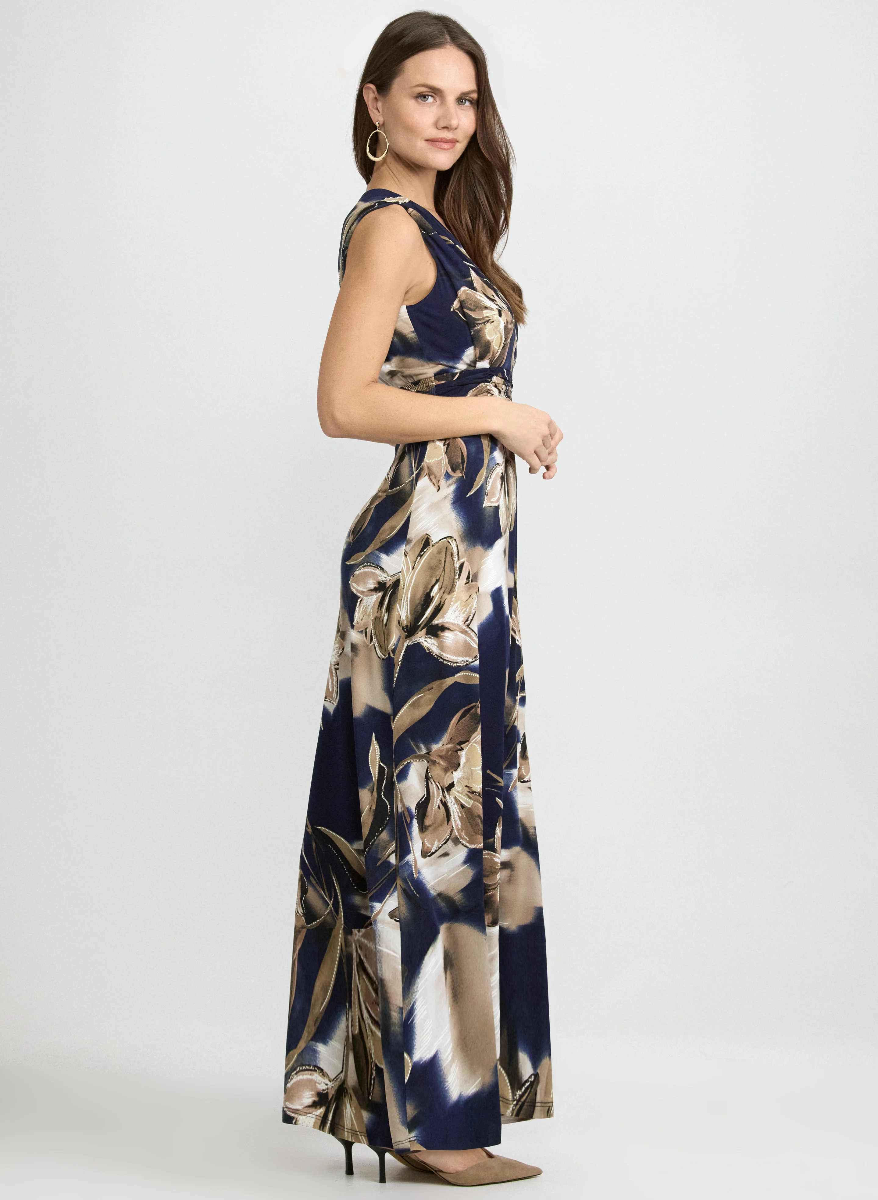 Floral Jersey Dress - Image 2