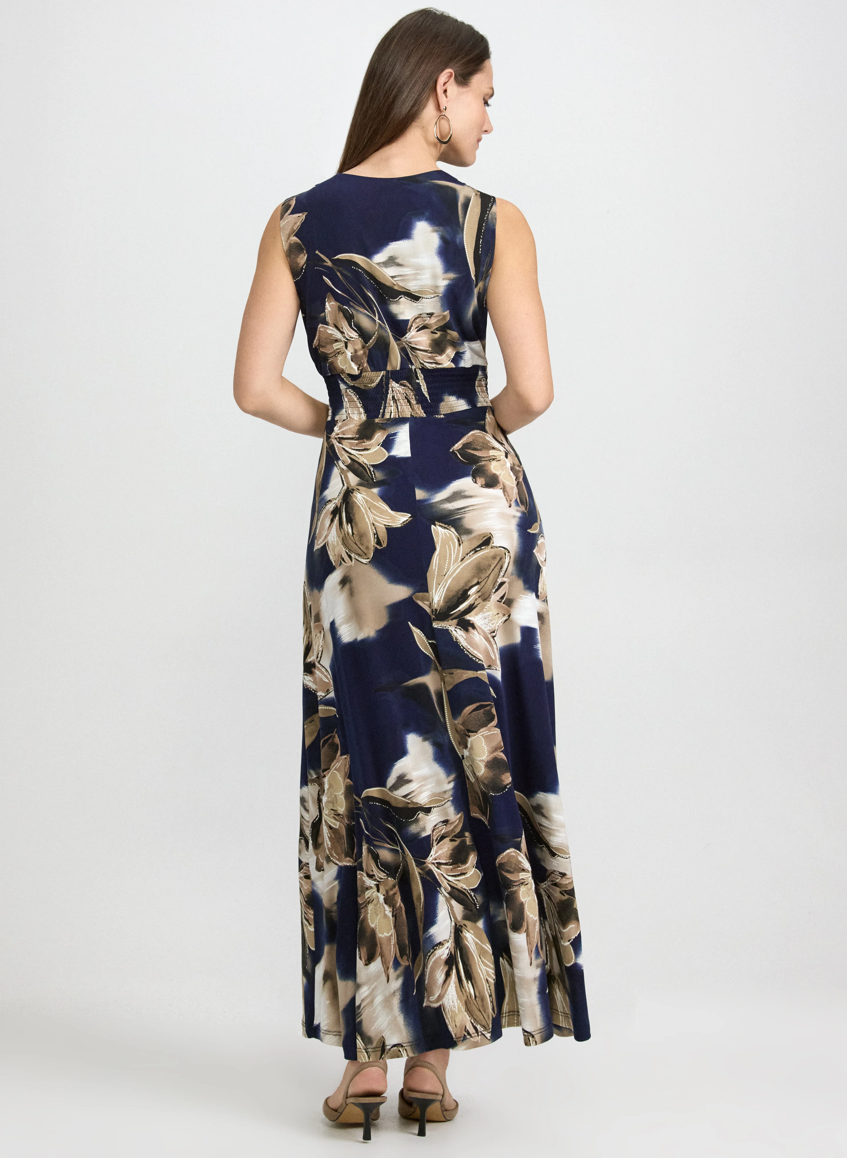 Floral Jersey Dress - Image 4