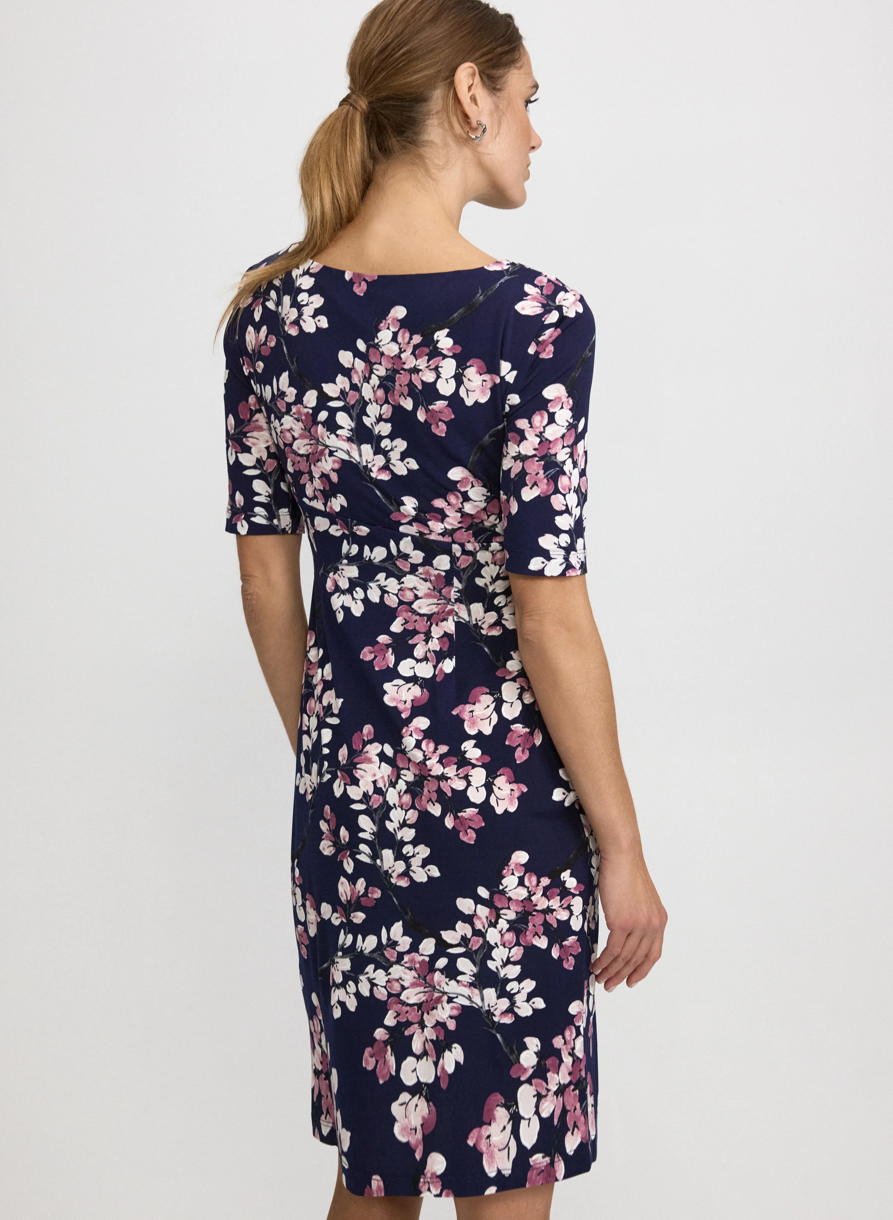 Floral Jersey Dress - Image 4