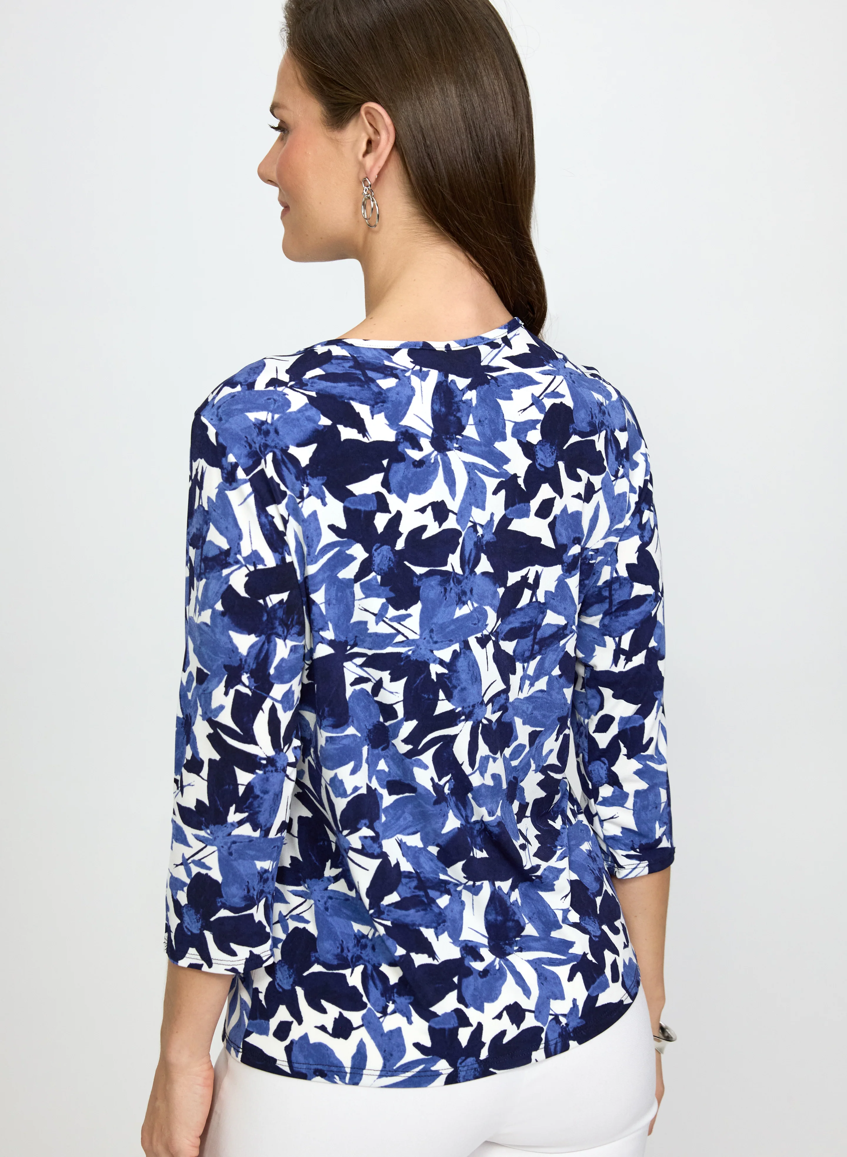 Floral Jersey Top - Image 4