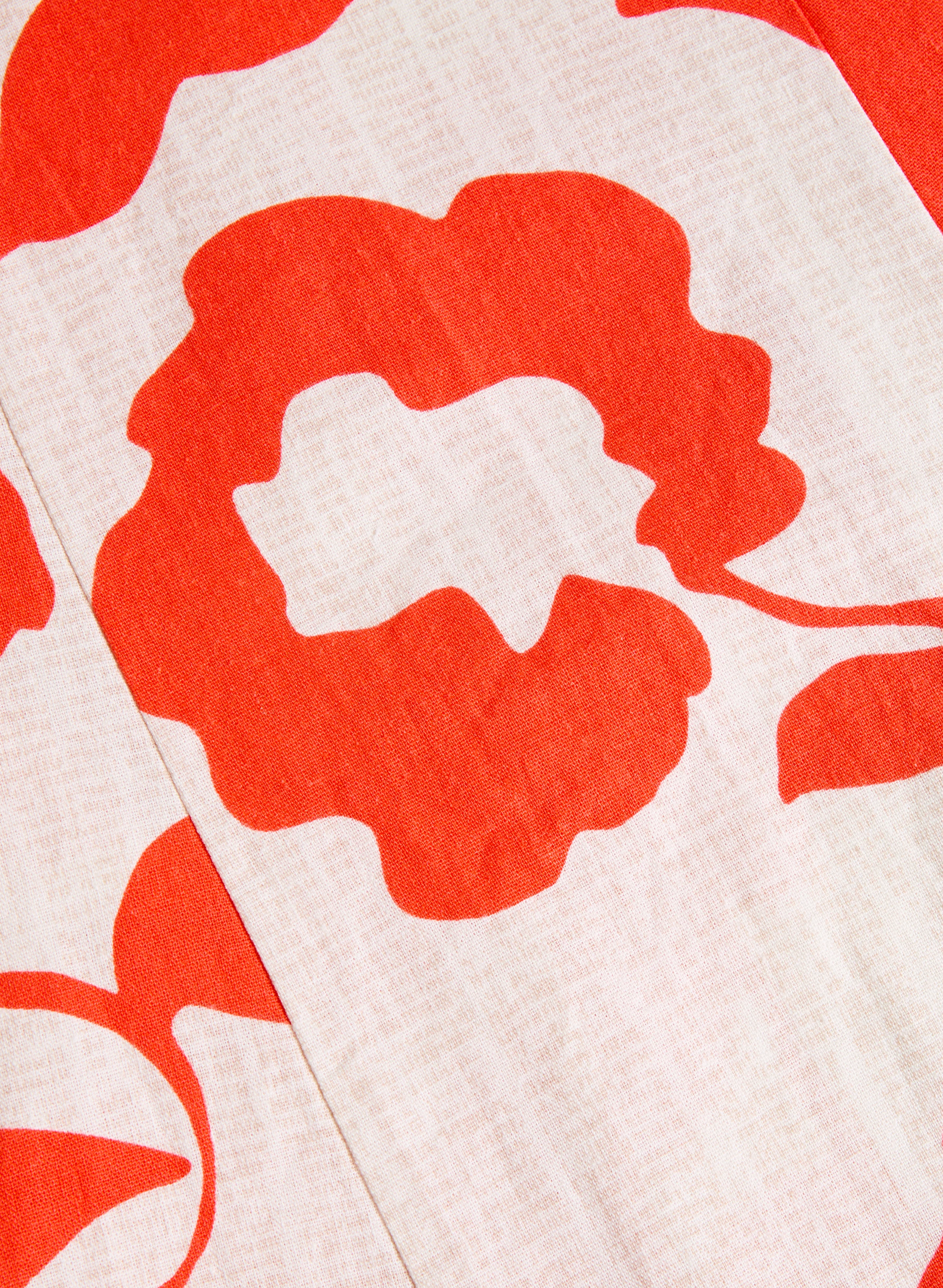 Floral Linen-Blend Dress - Image 7