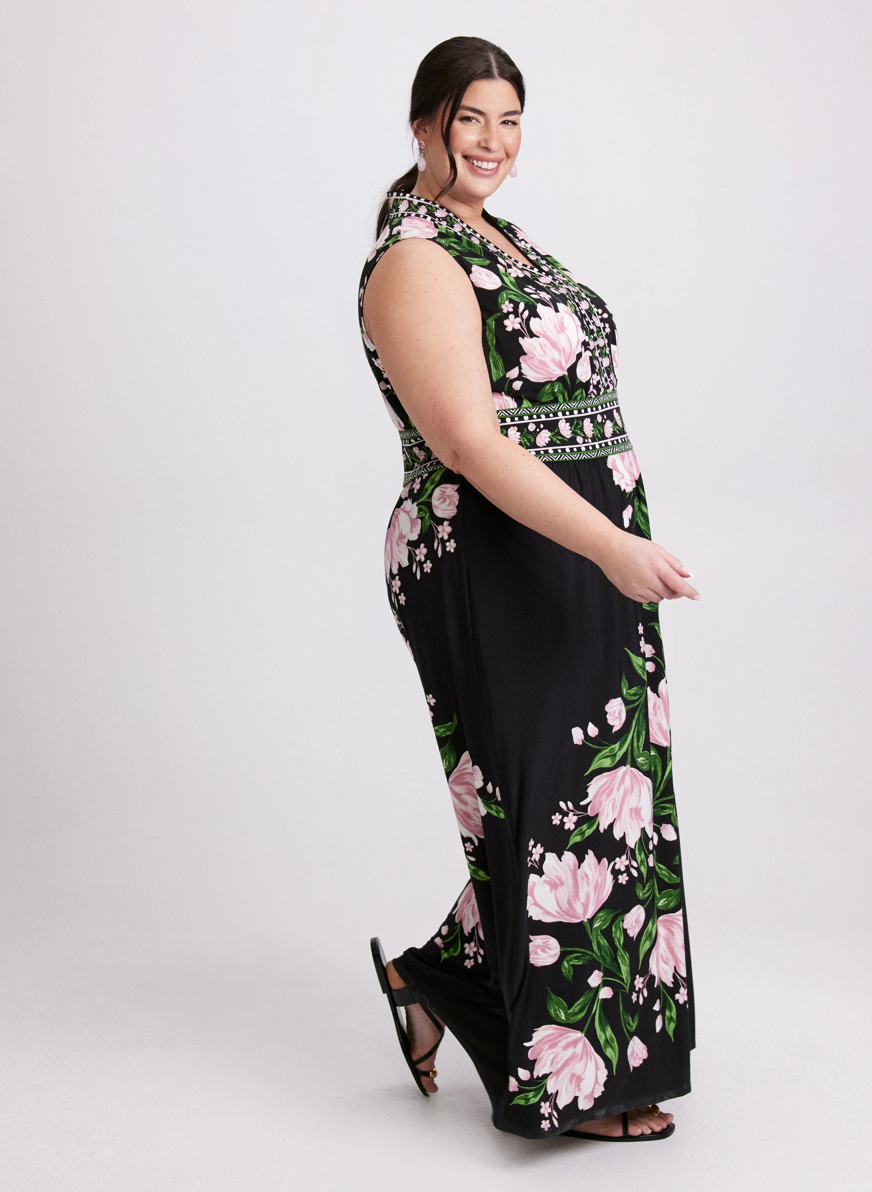 Floral Maxi Dress - Image 3
