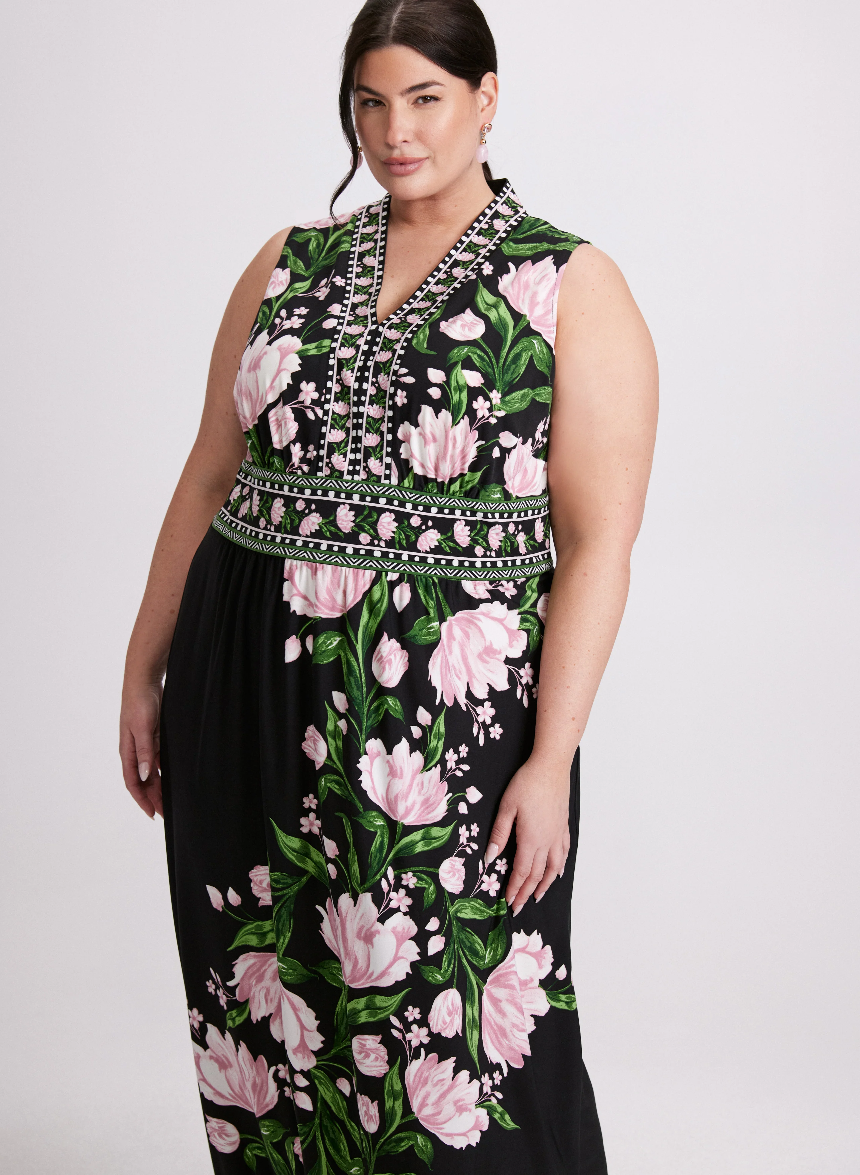 Floral Maxi Dress - Image 4