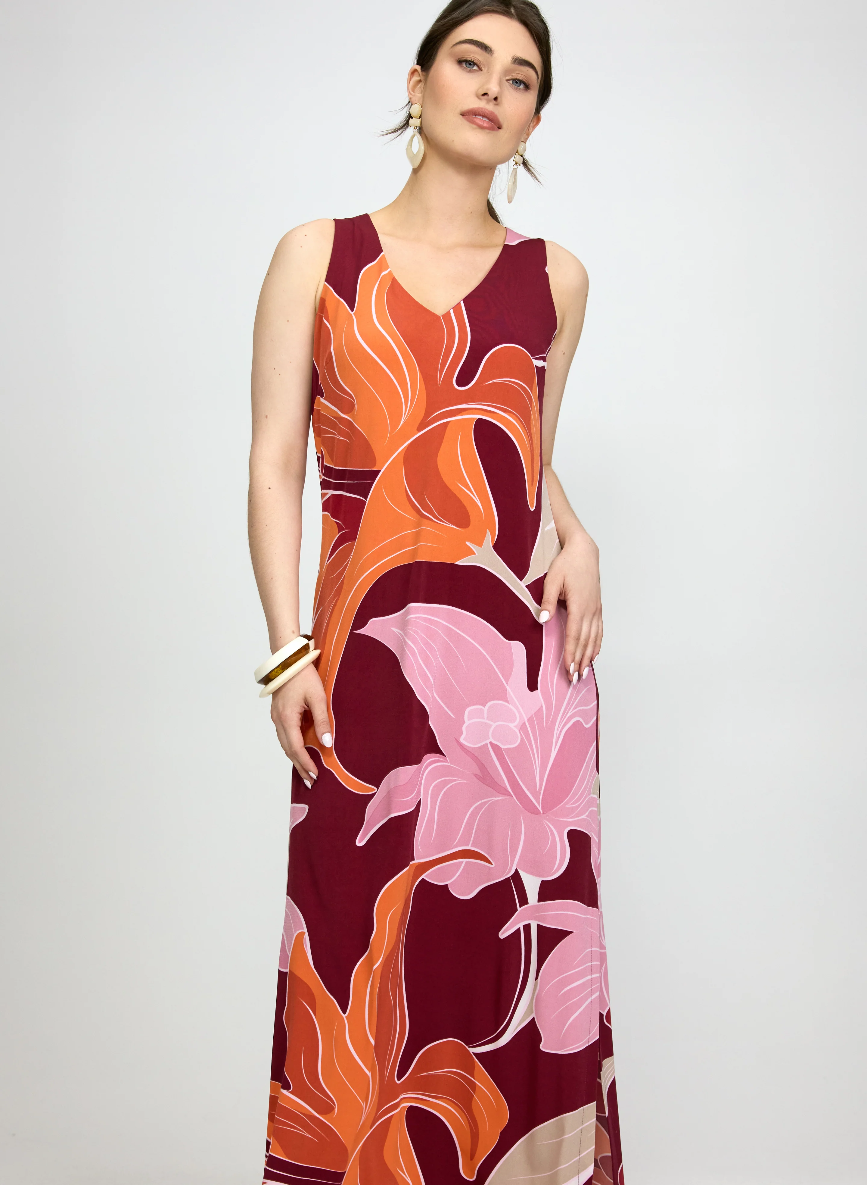 Floral Maxi Dress - Image 7