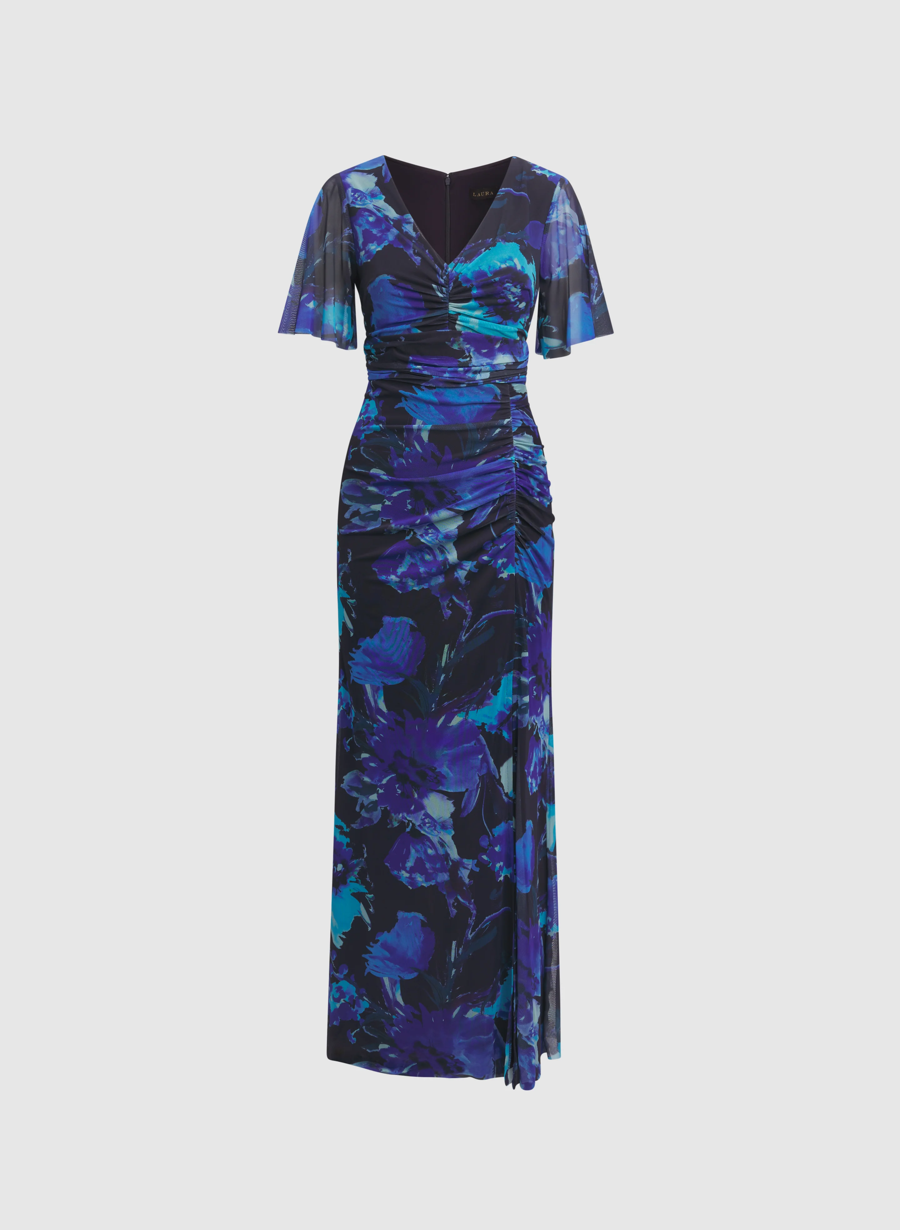Floral Mesh Dress - Image 5