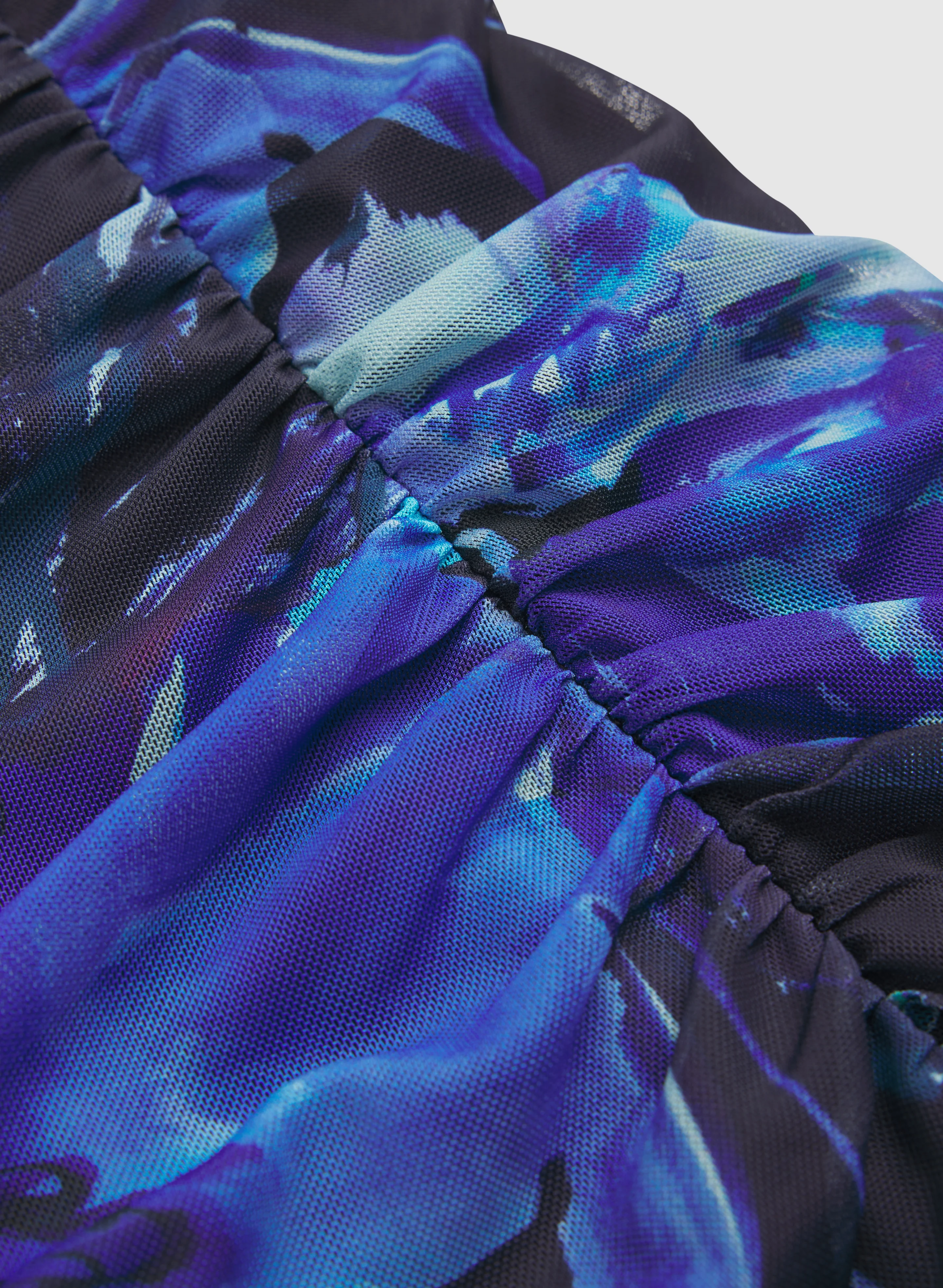 Floral Mesh Dress - Image 6