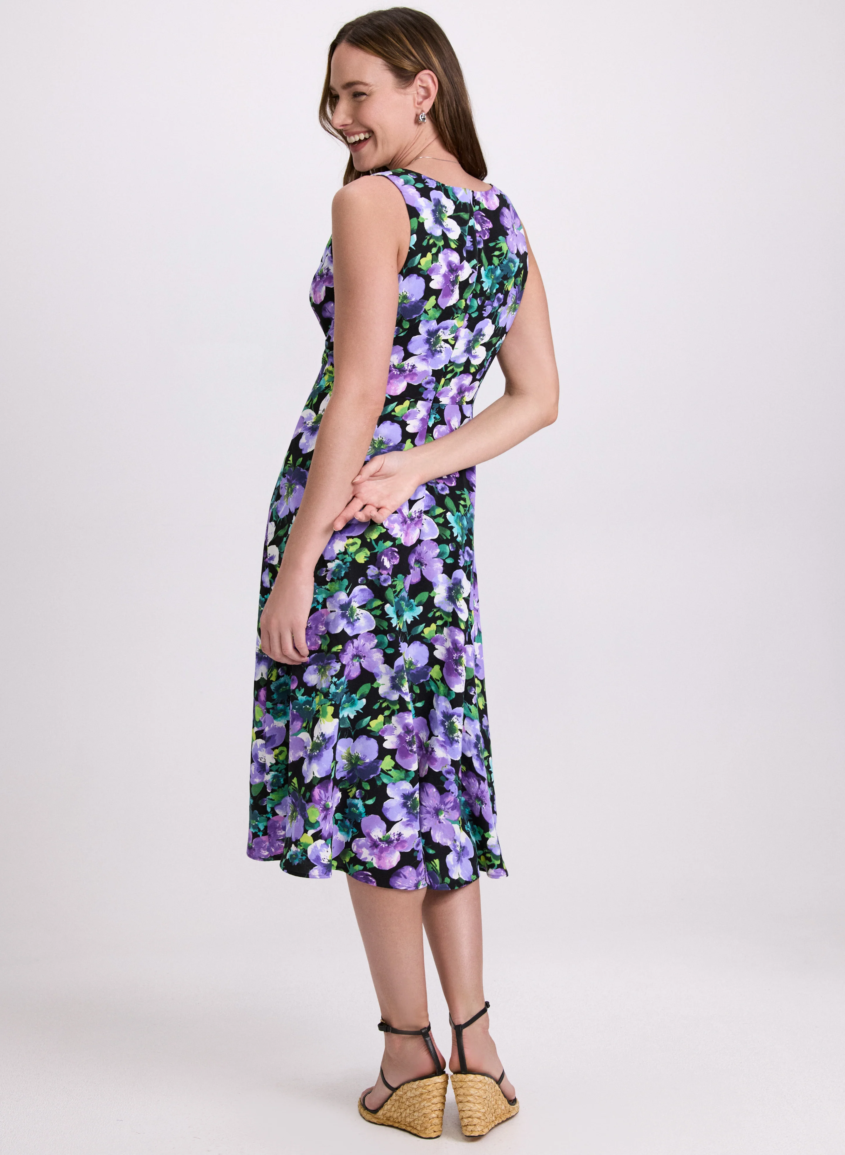 Floral Midi Dress - Image 2