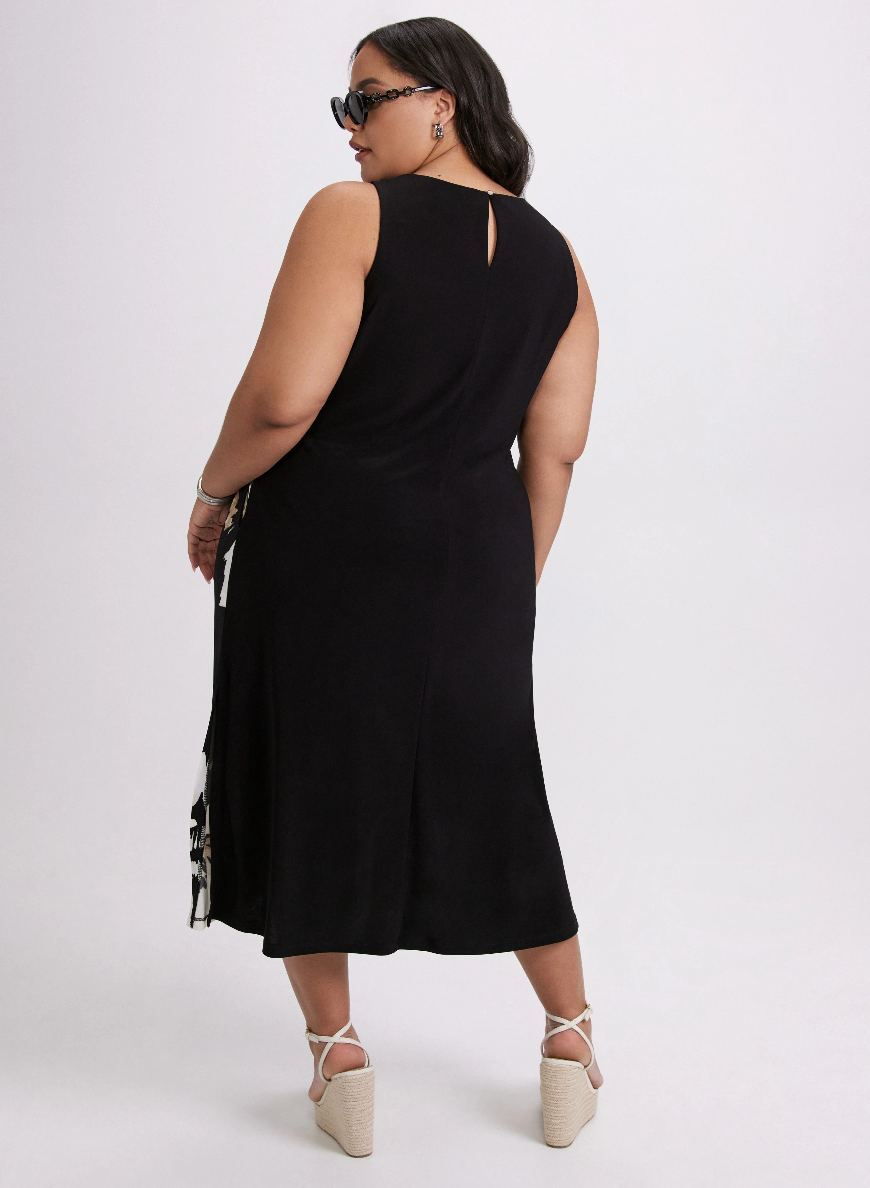 Floral Midi Dress - Image 8