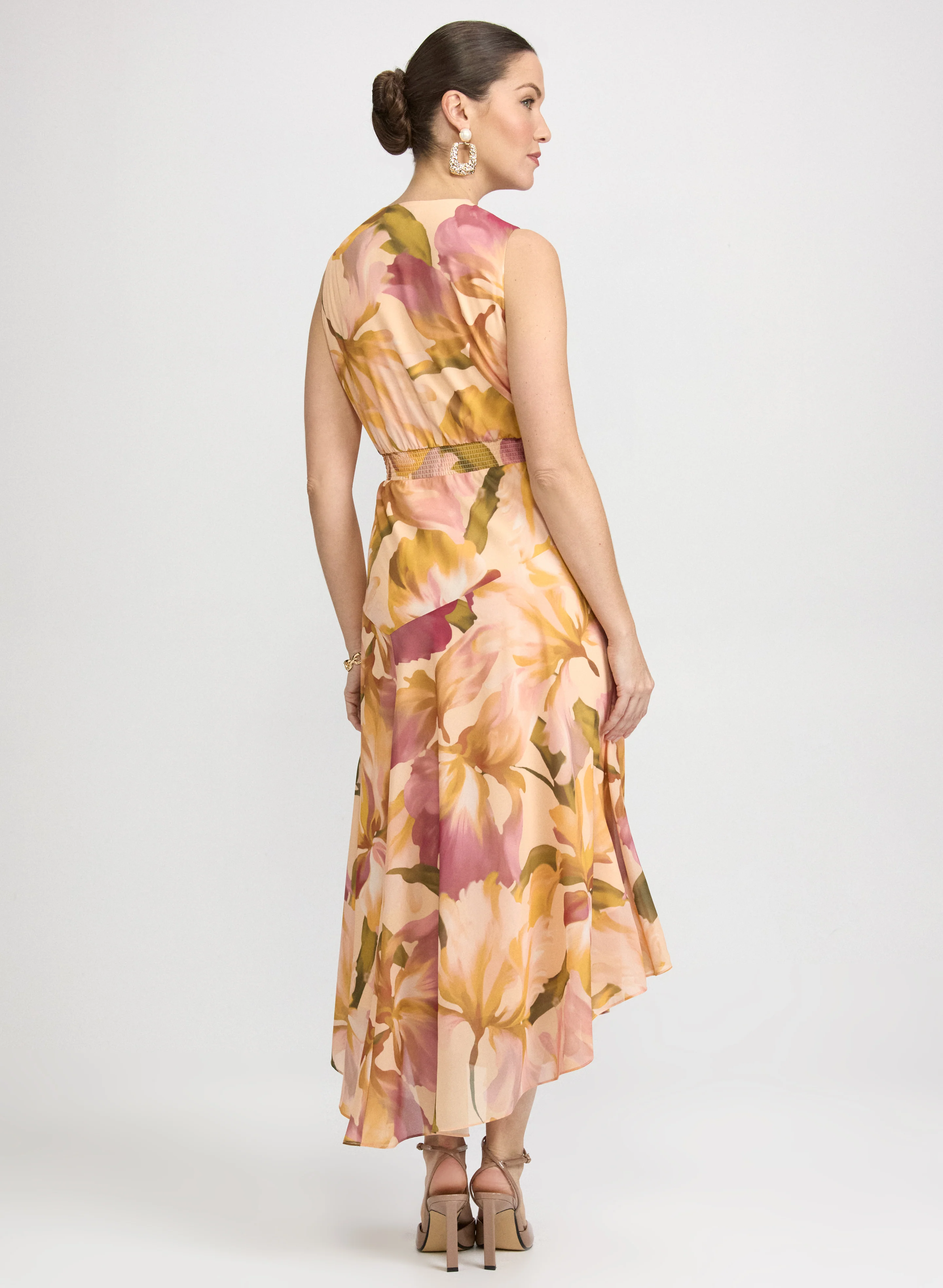 Floral Midi Dress - Image 4