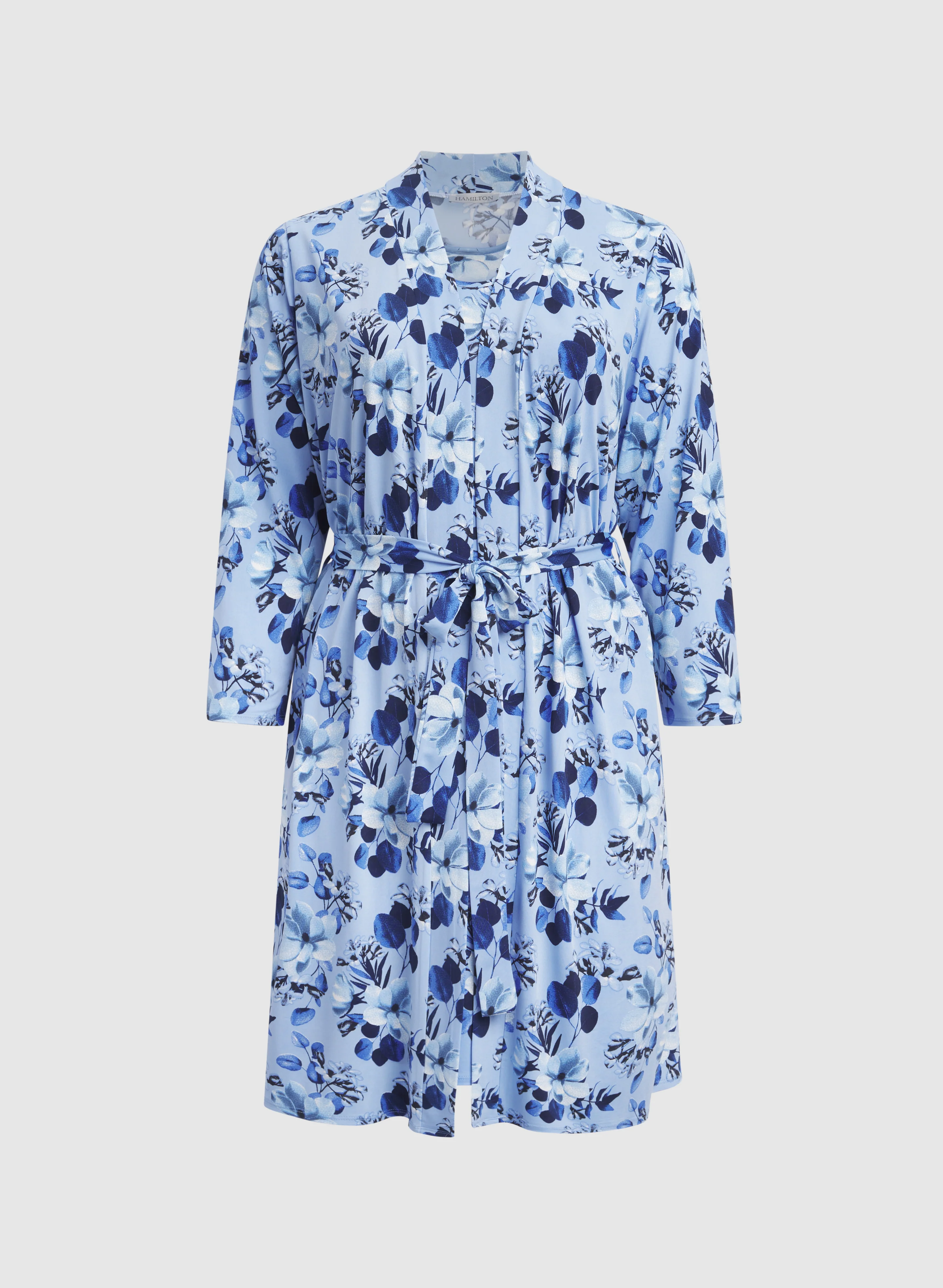 Floral Nightgown & Robe Set - Image 6