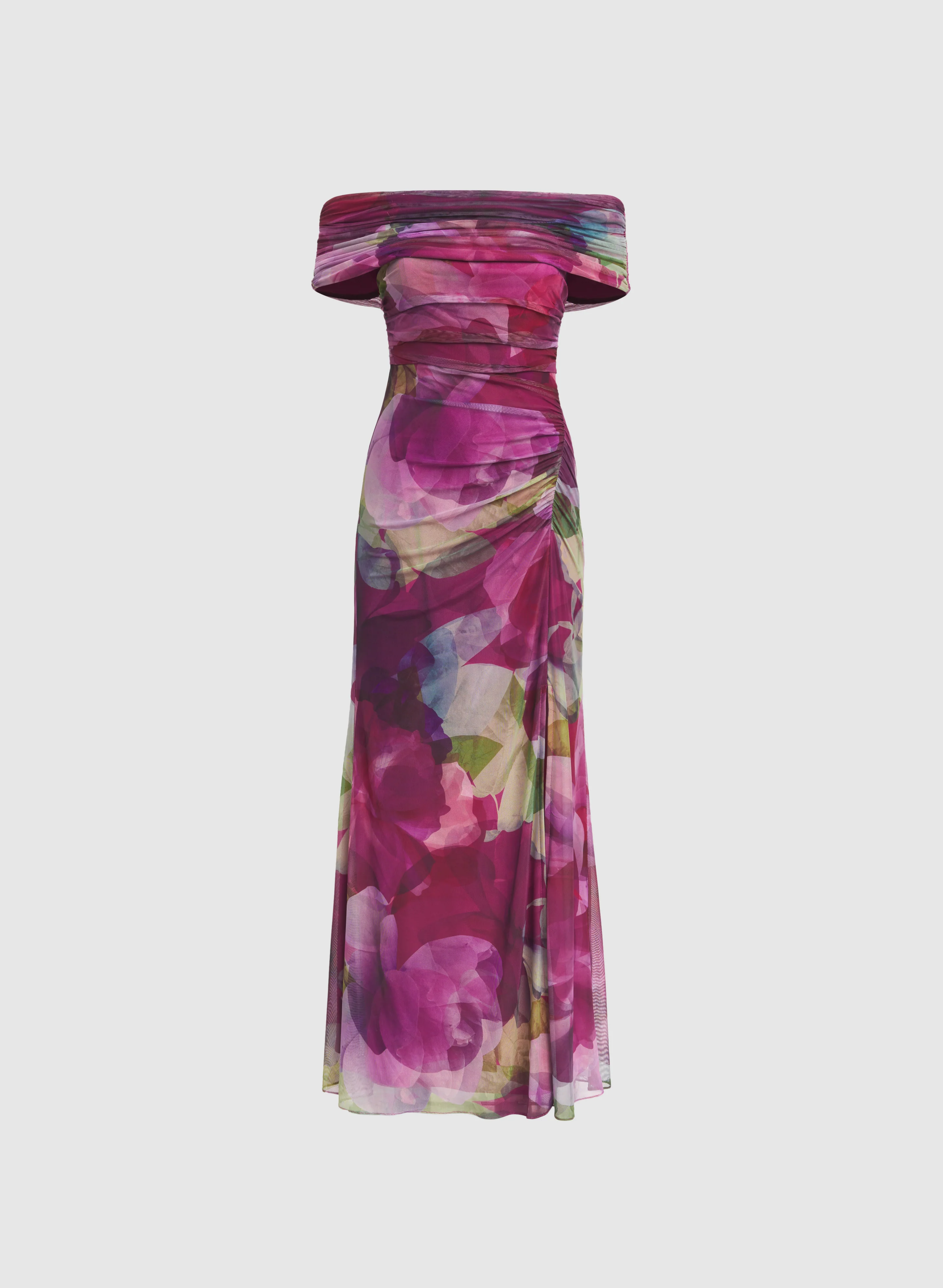 Floral Off-Shoulder Dress - Image 7