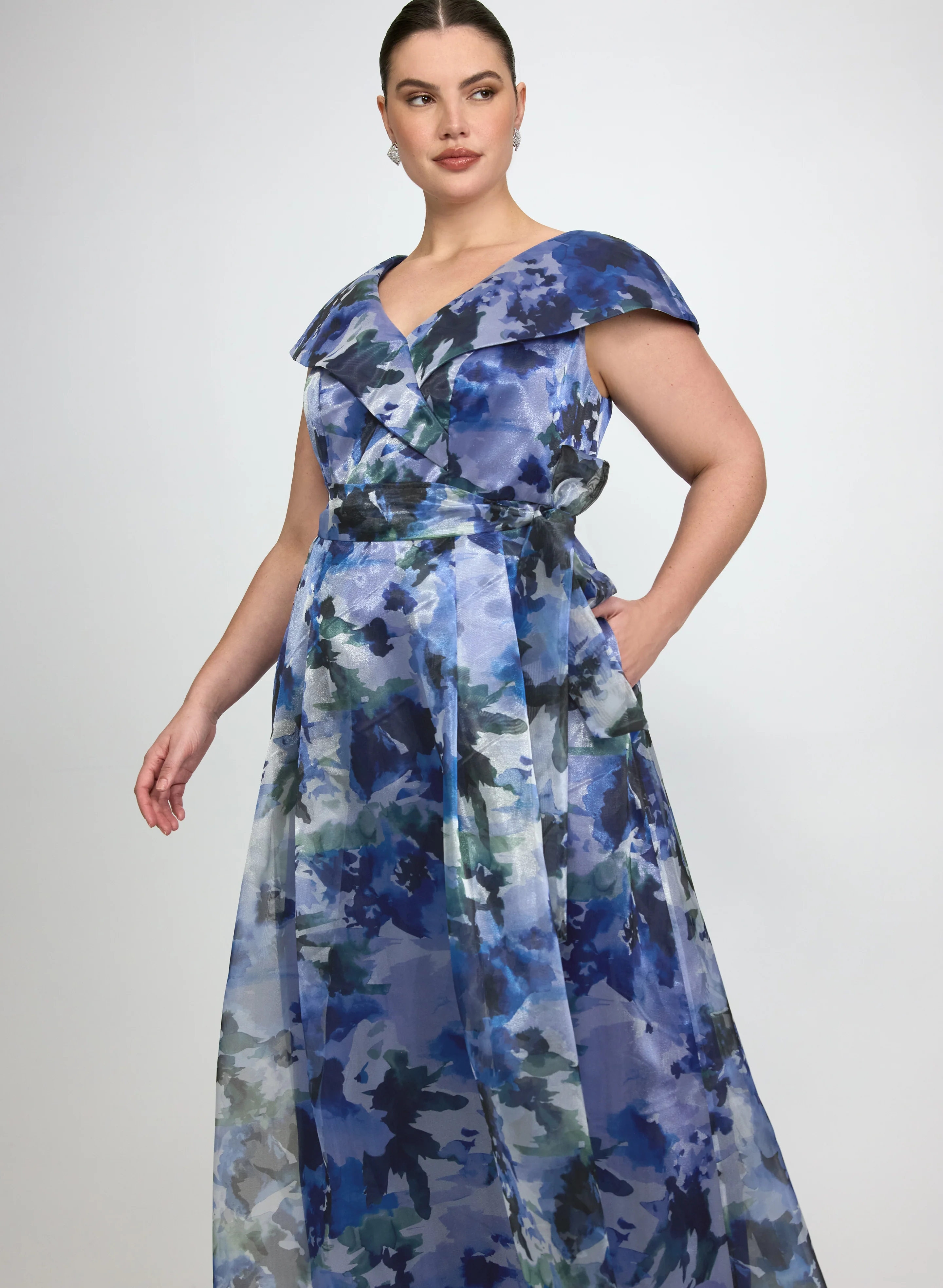 Floral Organza Dress - Image 3