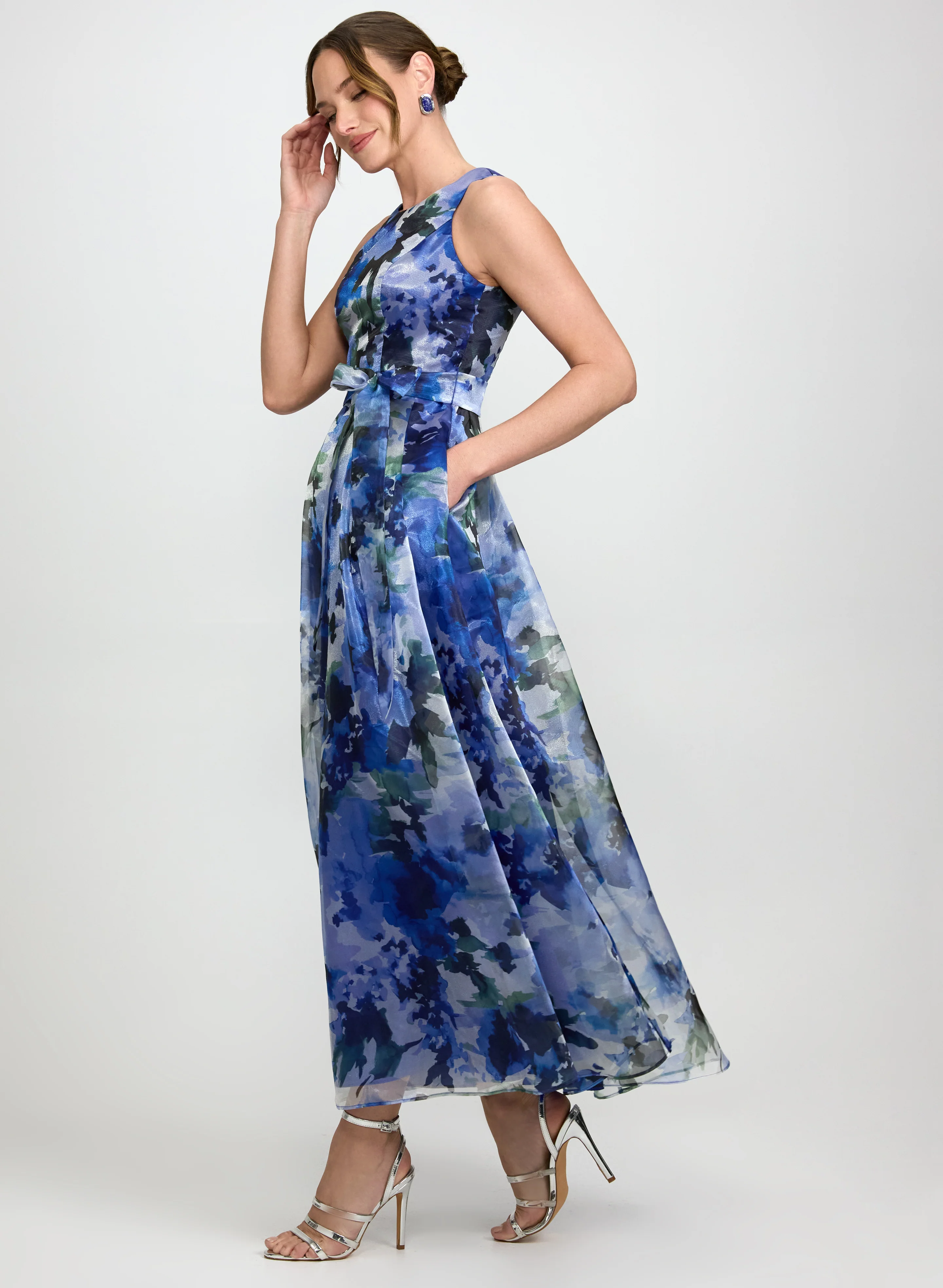 Floral Organza Dress - Image 3
