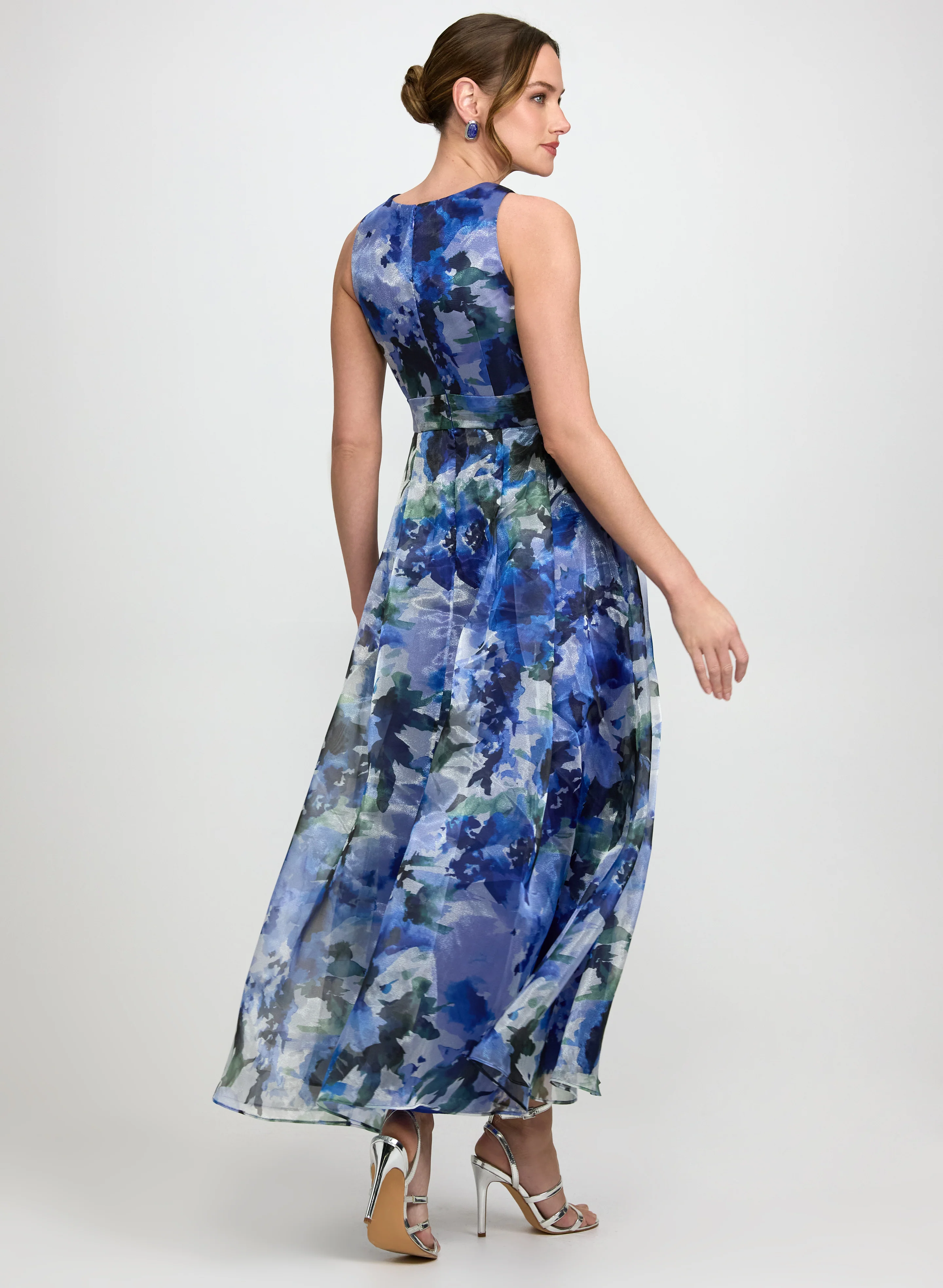 Floral Organza Dress - Image 4