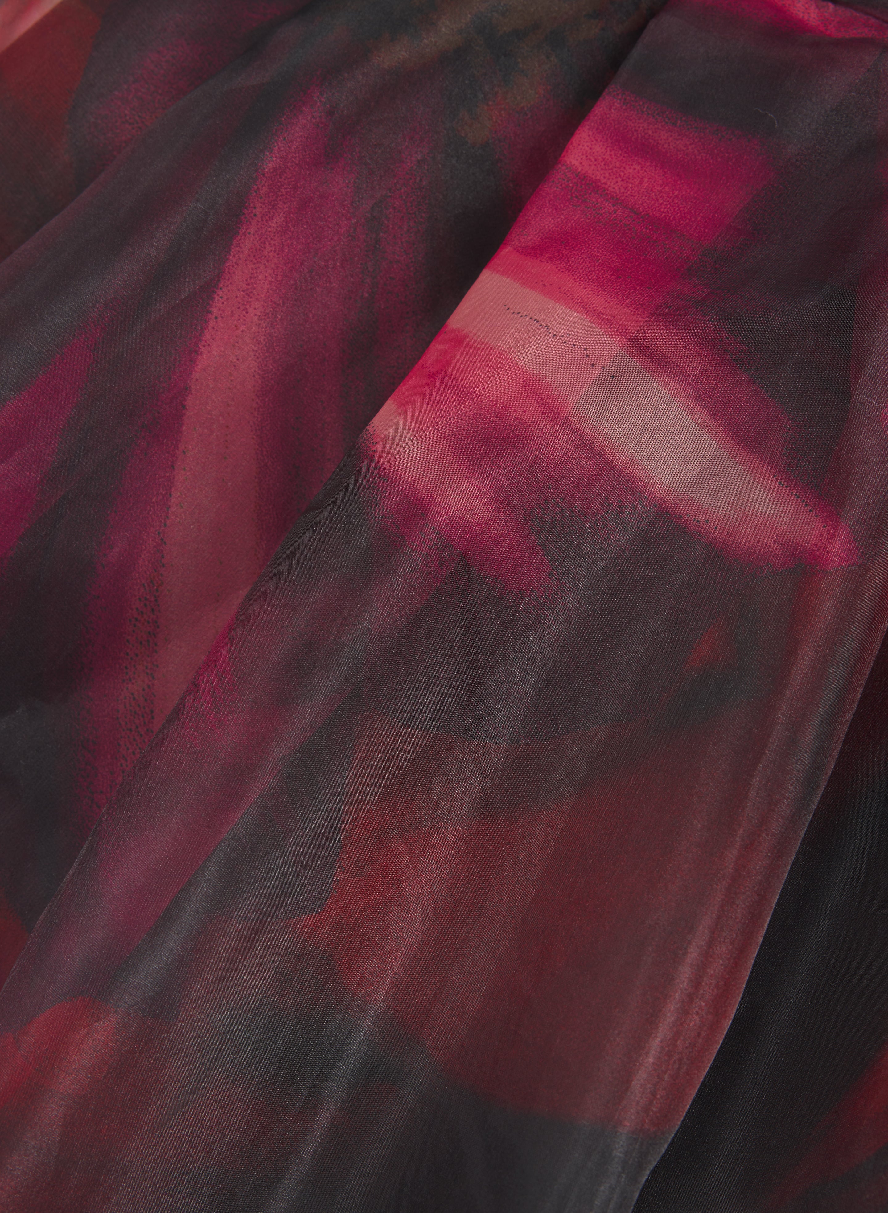 Floral Organza Skirt - Image 7