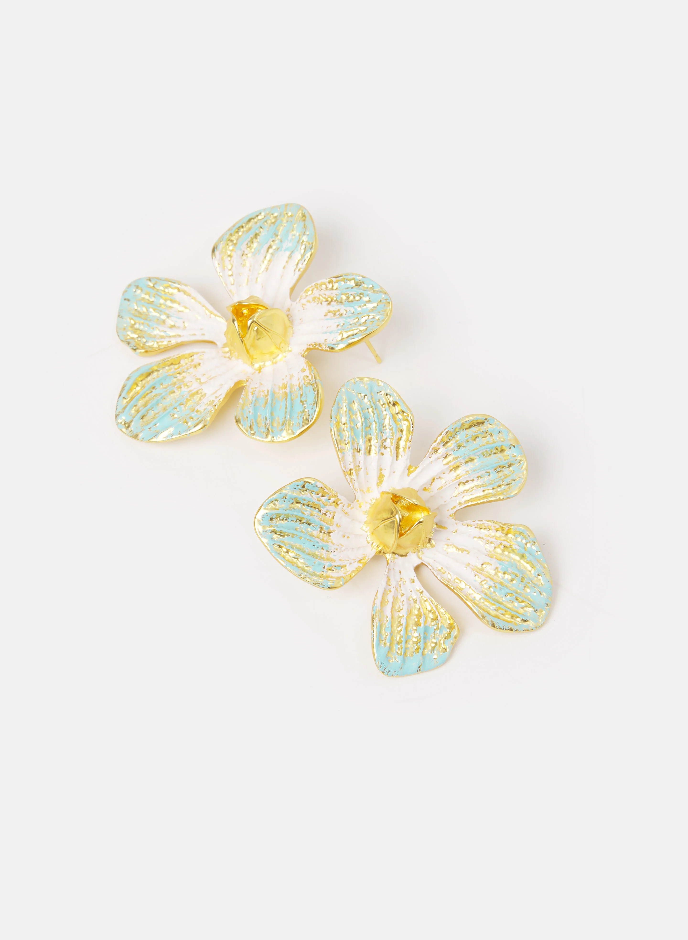 Floral Patina Earrings - Image 3