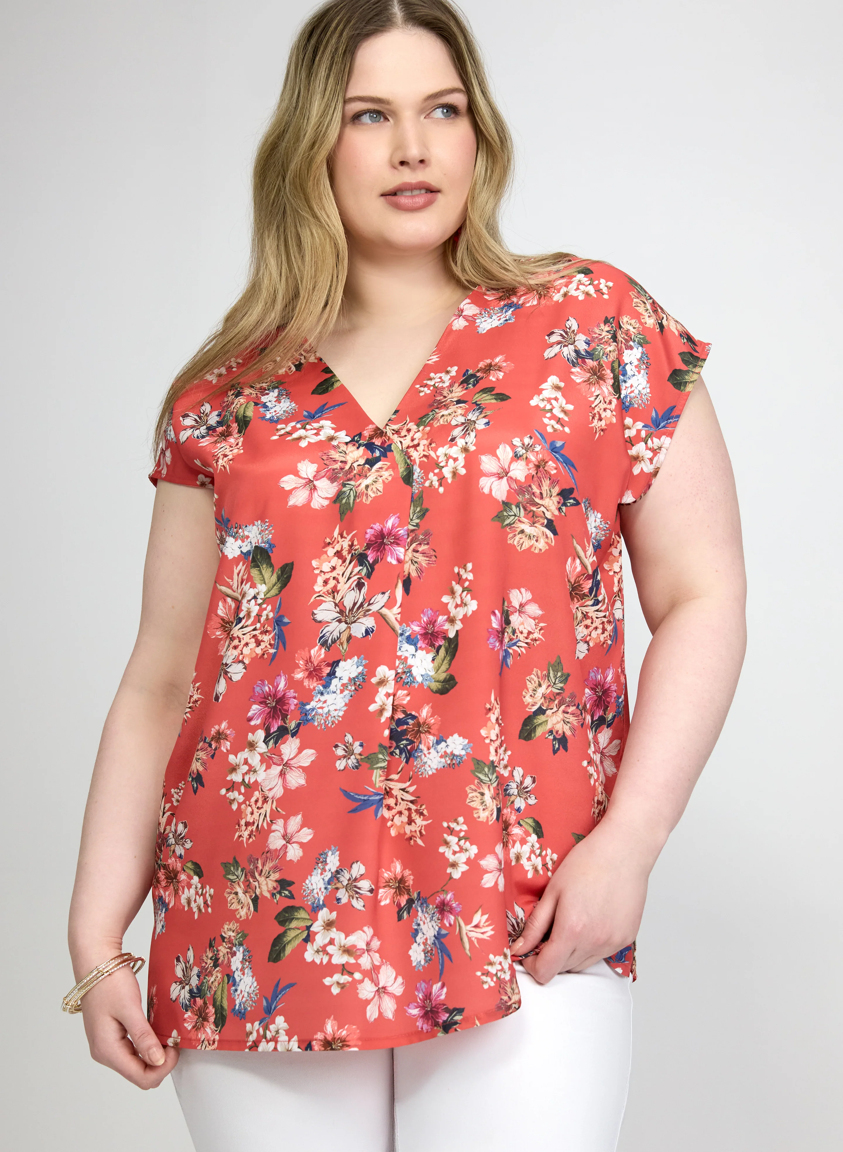 Floral Print Blouse
