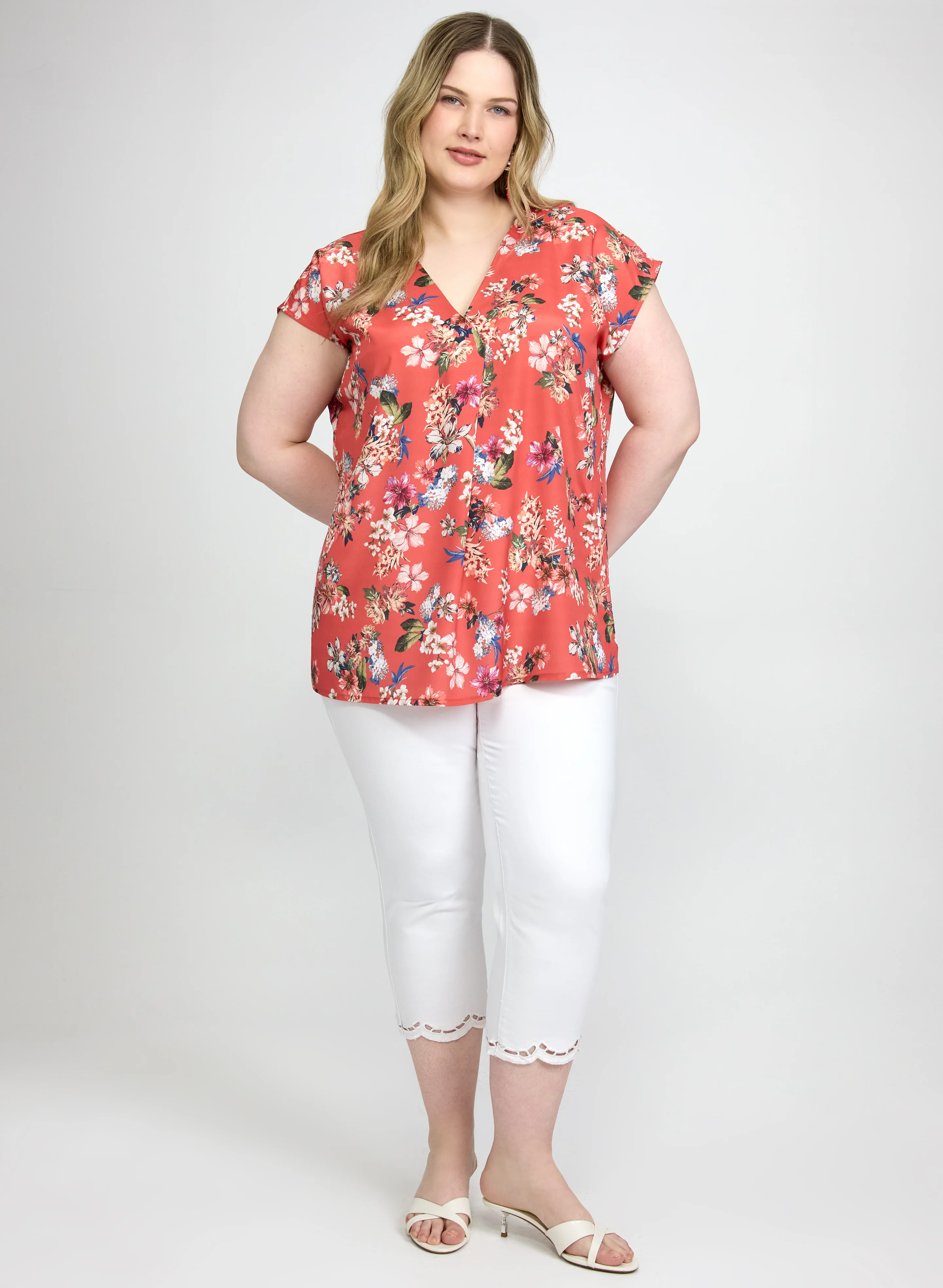 Floral Print Blouse - Image 3