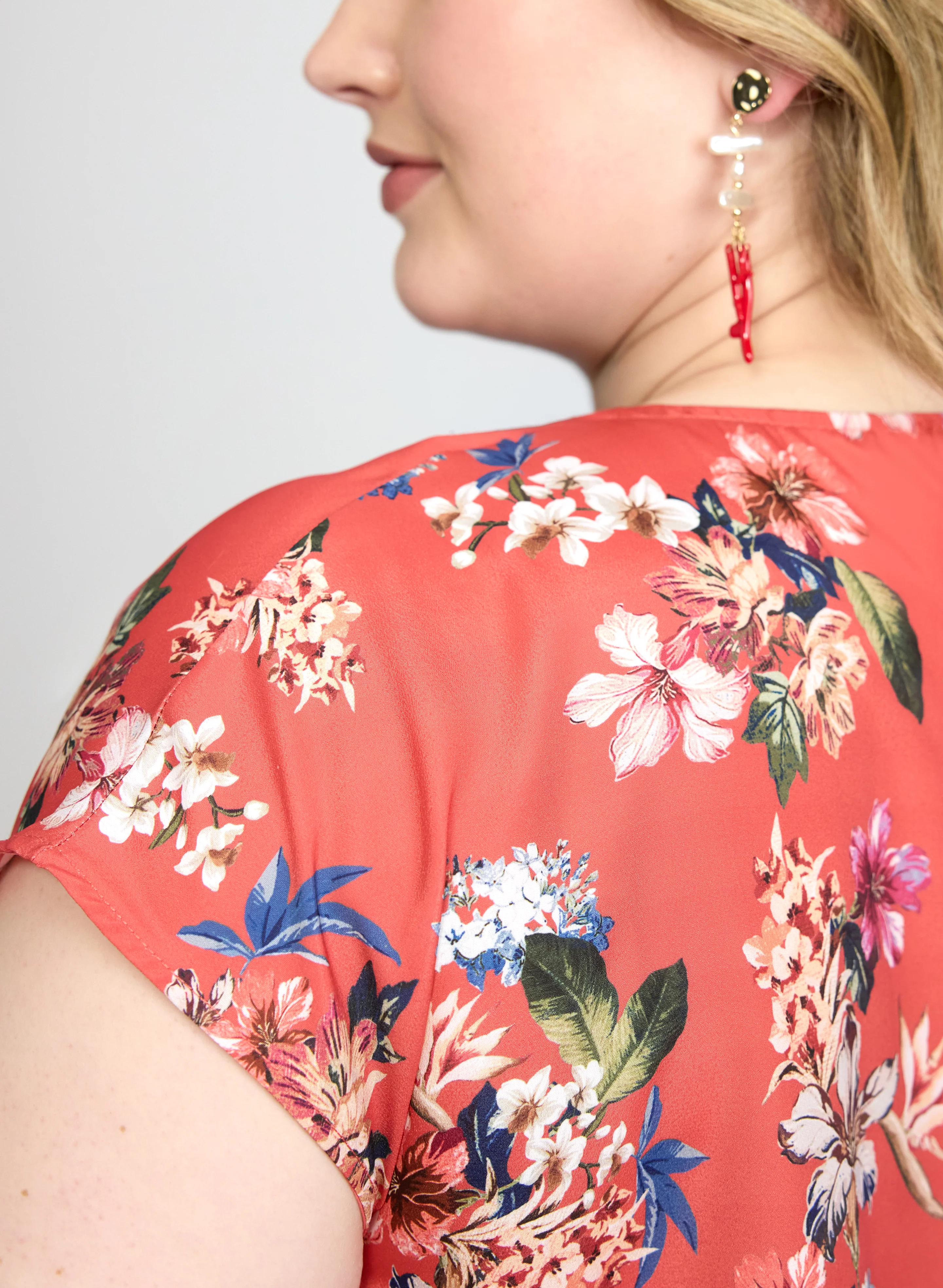 Floral Print Blouse - Image 5