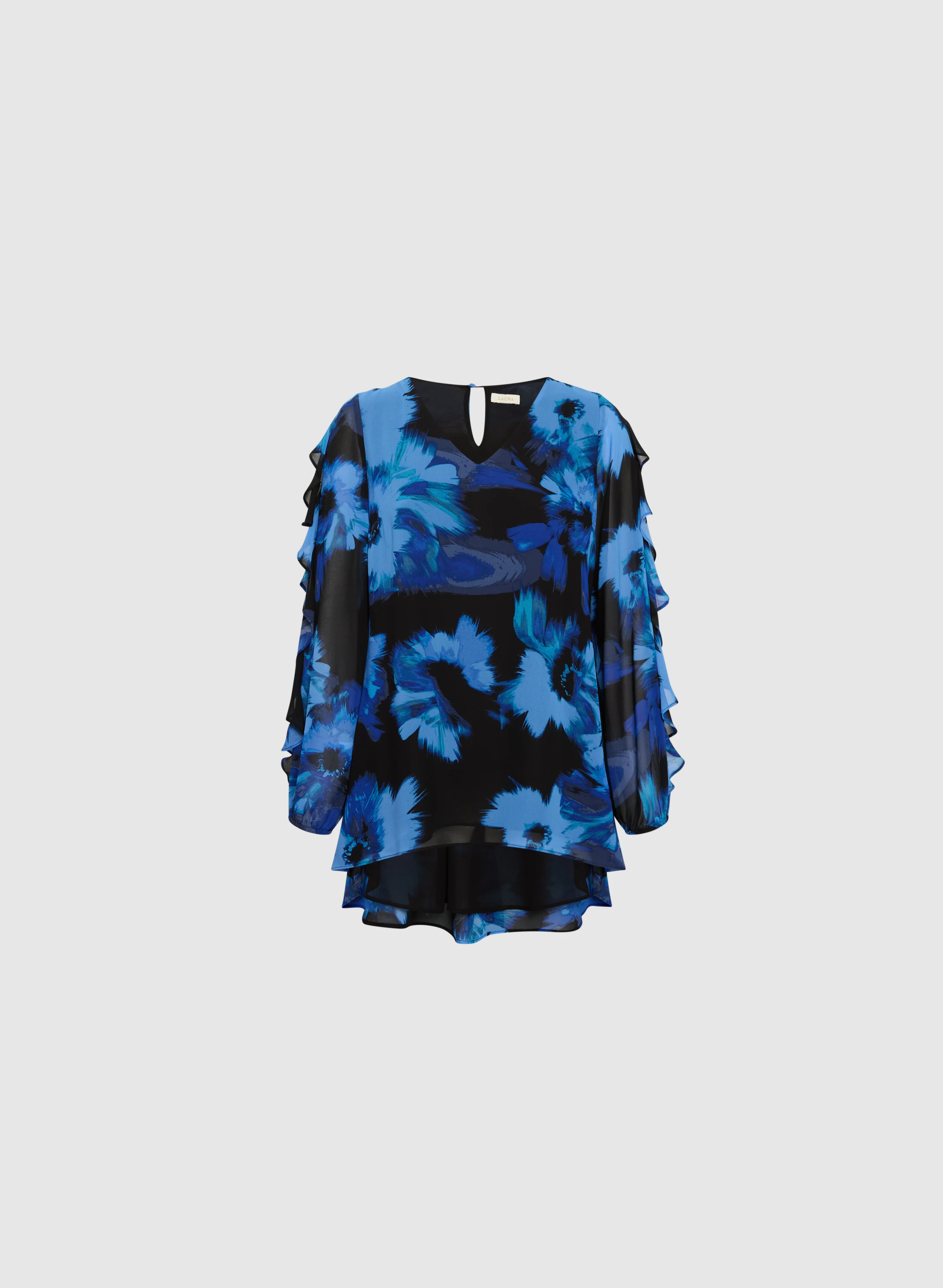 Floral Print Chiffon Blouse - Image 6