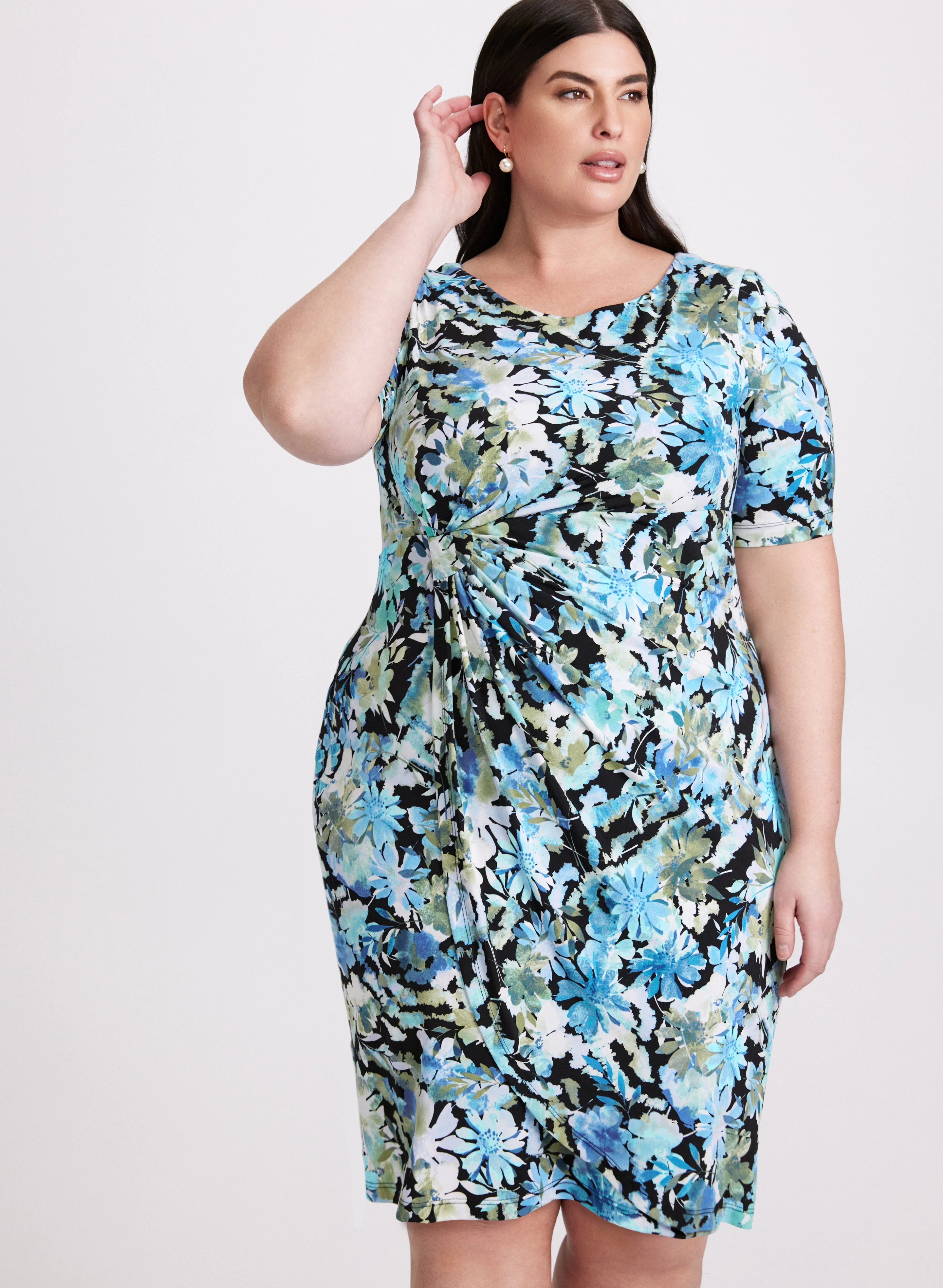 Floral Print Dress - Image 4