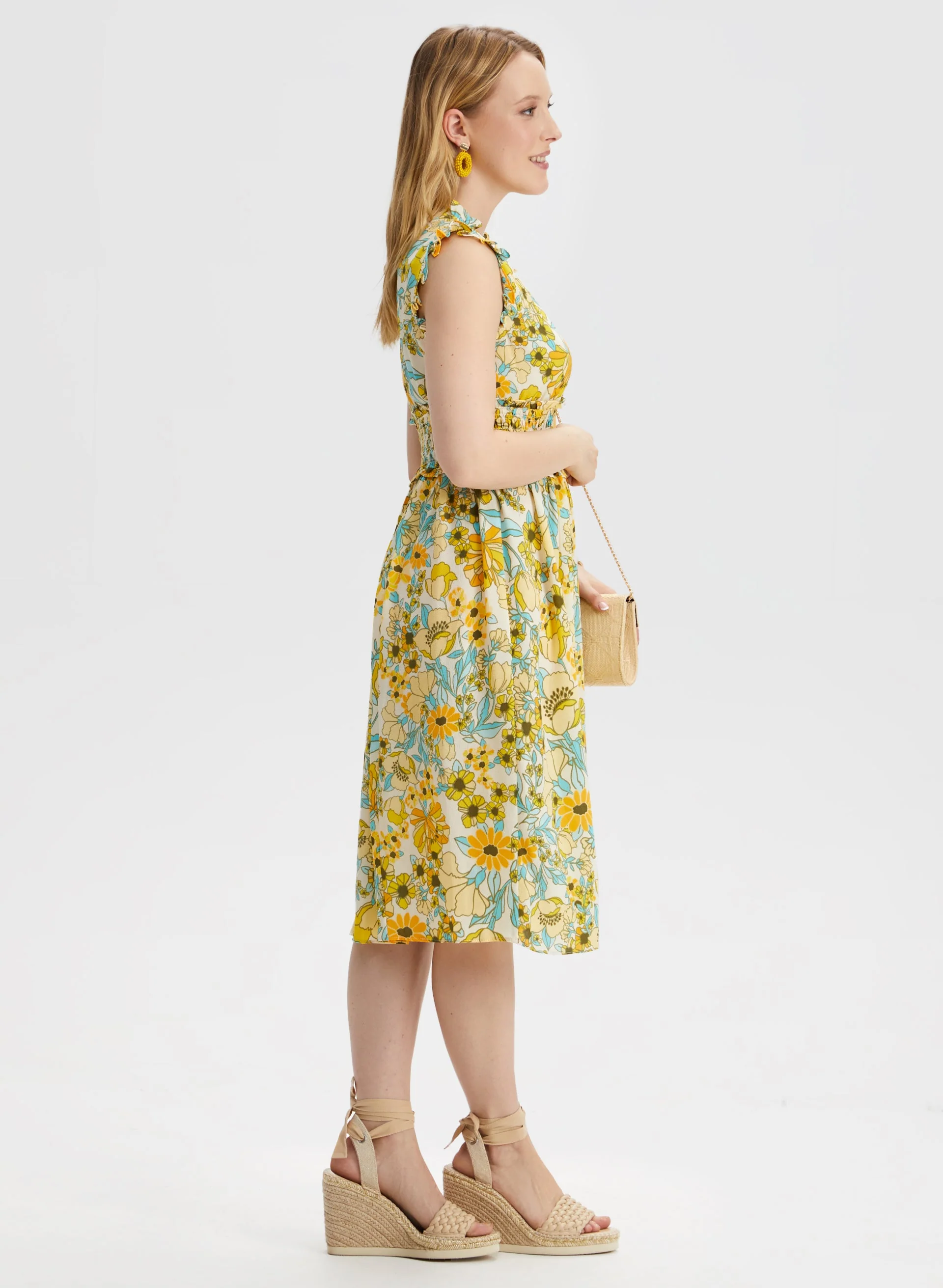 Floral Print Dress - Image 3