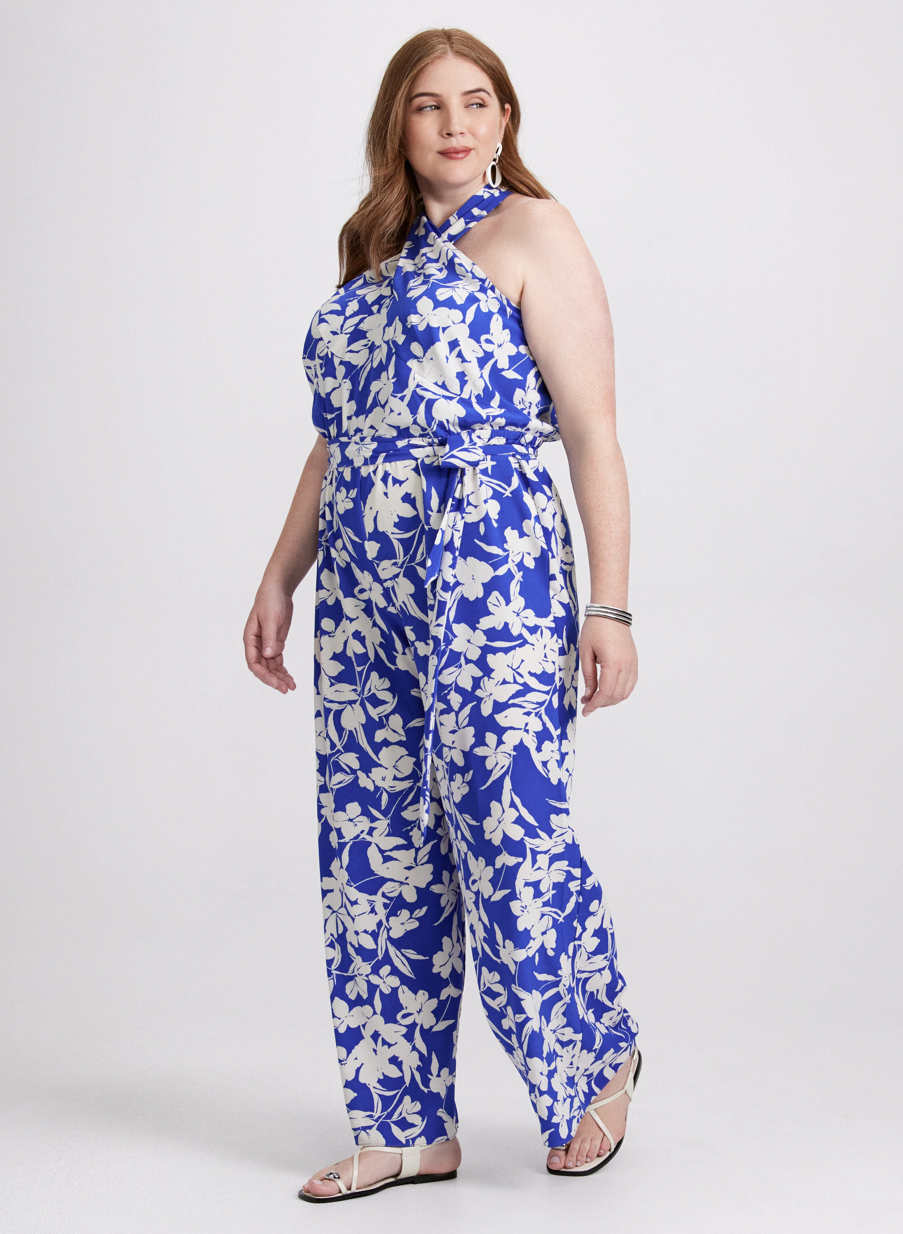 Floral Print Jumpsuit - Image 2