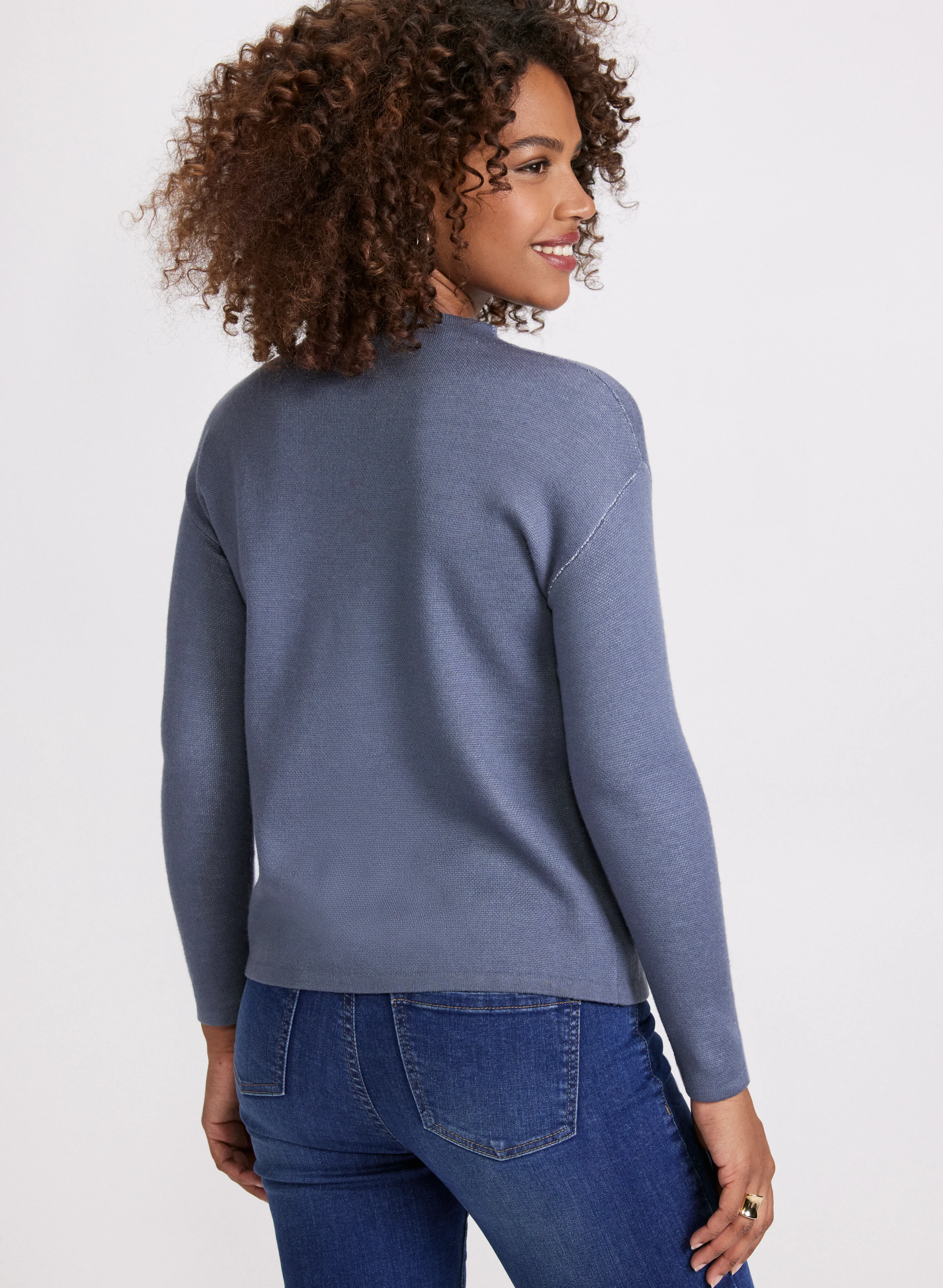 Floral Print Pullover - Image 4