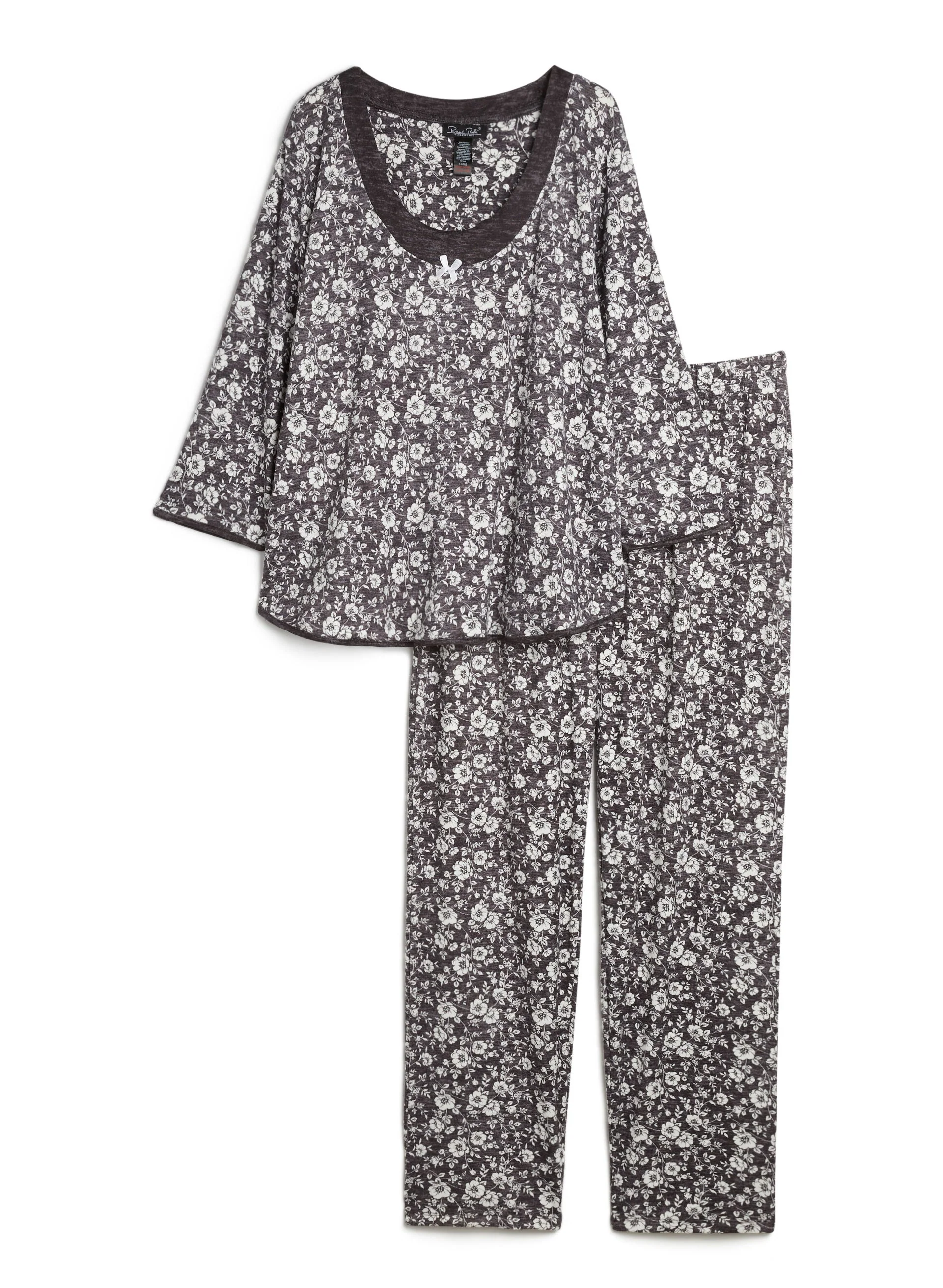 Floral Print Pyjama Set - Image 3