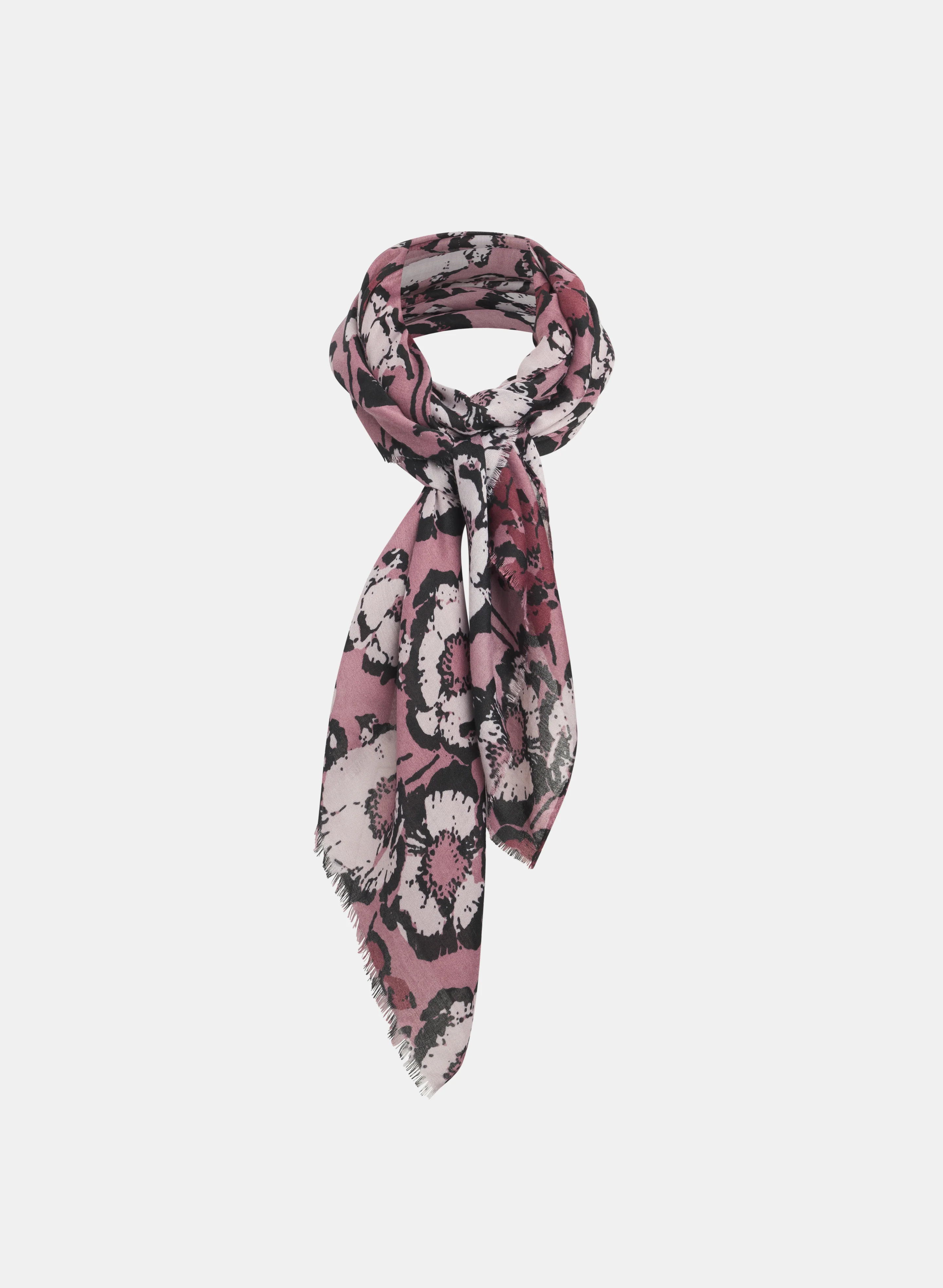 Floral Print Scarf