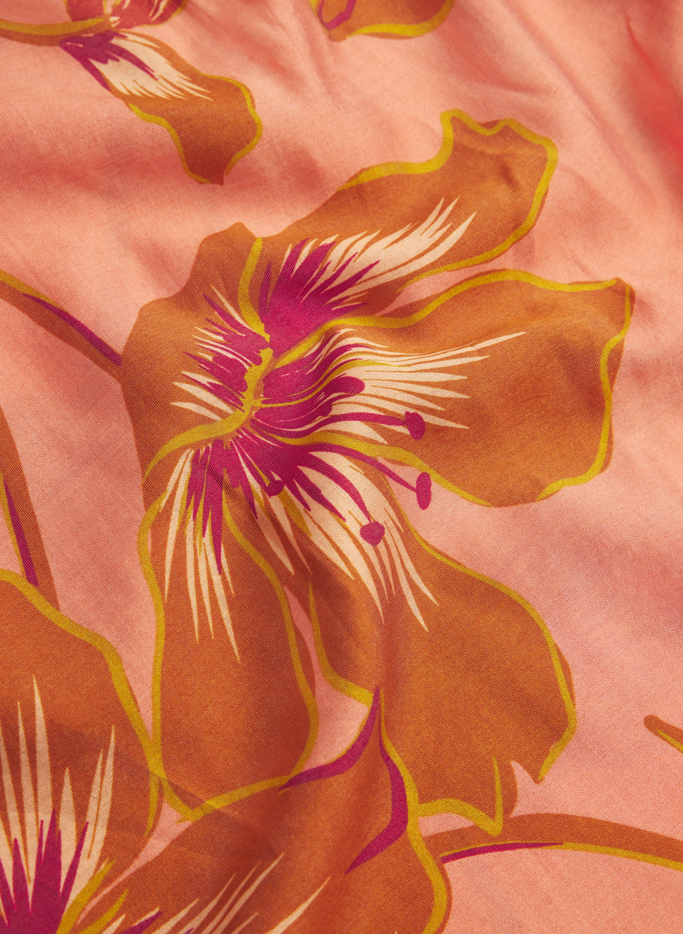 Floral Print Sleeveless Blouse - Image 7