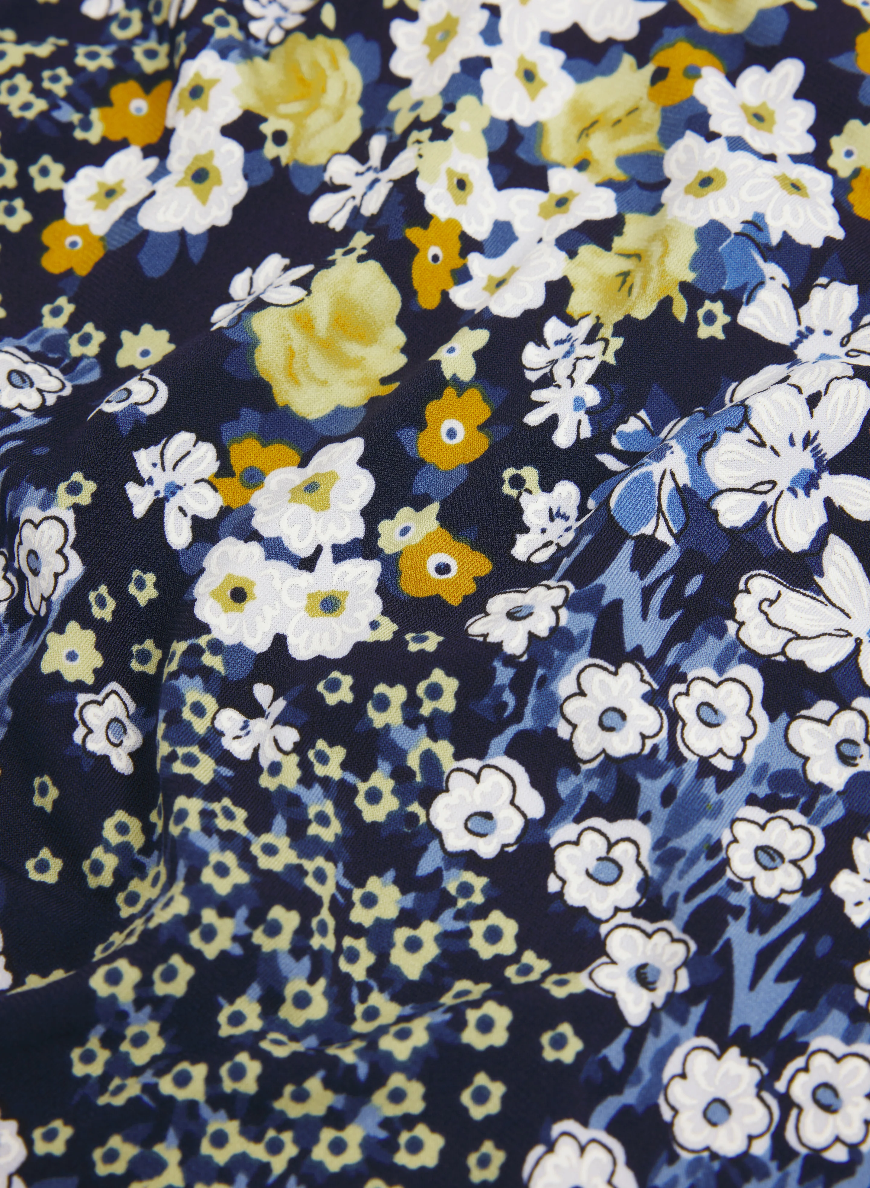 Floral Print Sleeveless Dress - Image 7