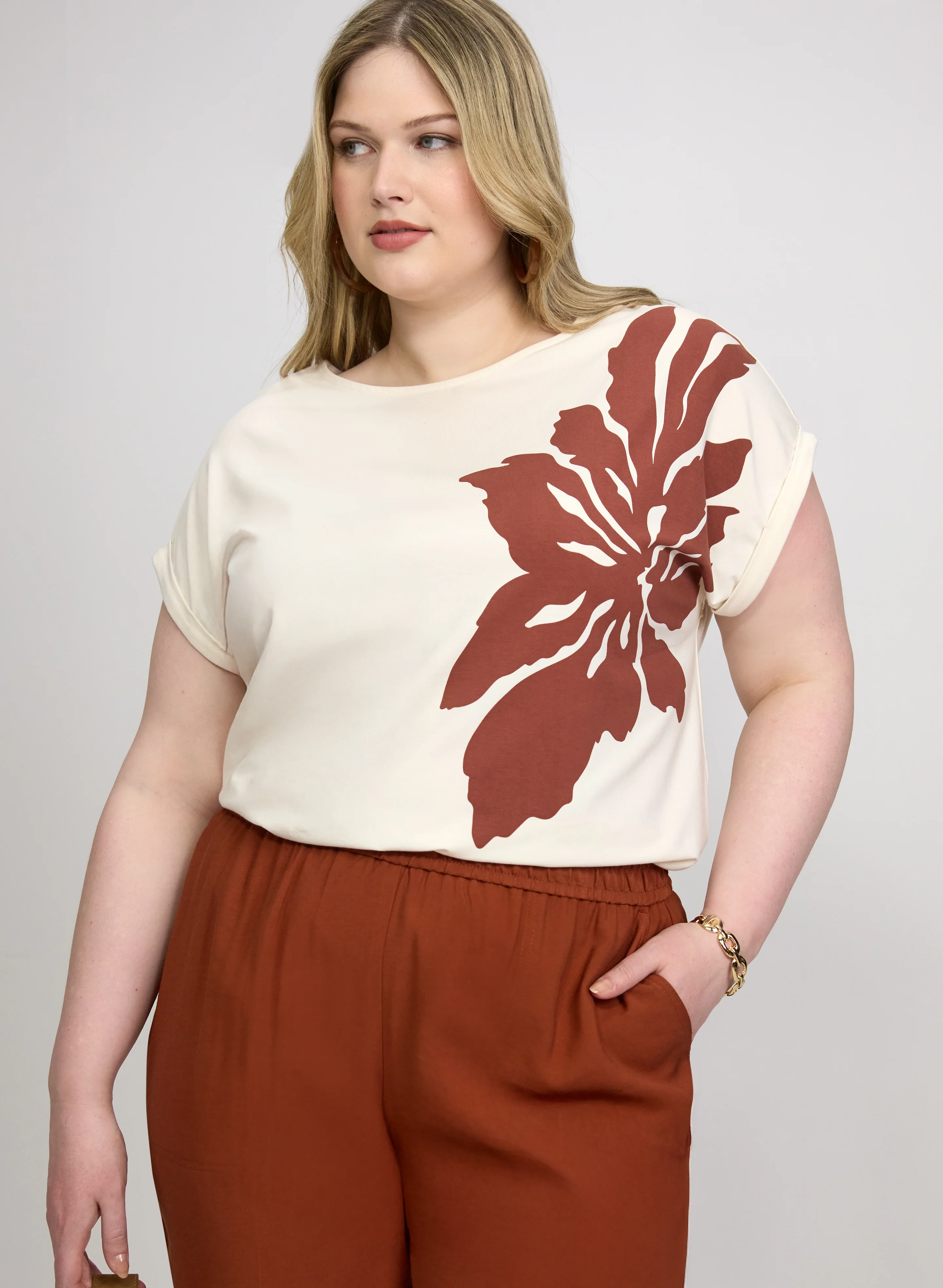 Floral Print T-Shirt