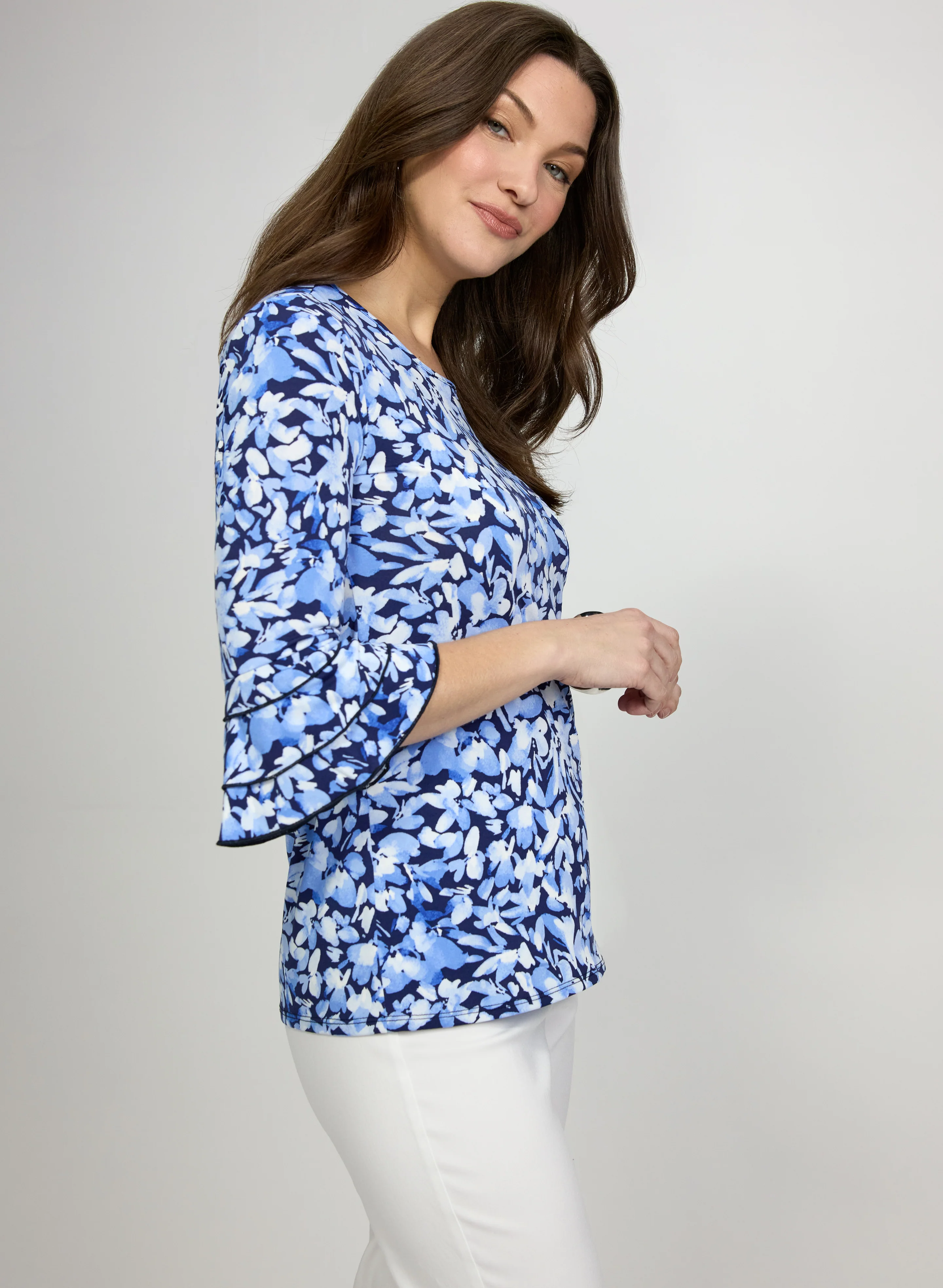 Floral Print Top - Image 2