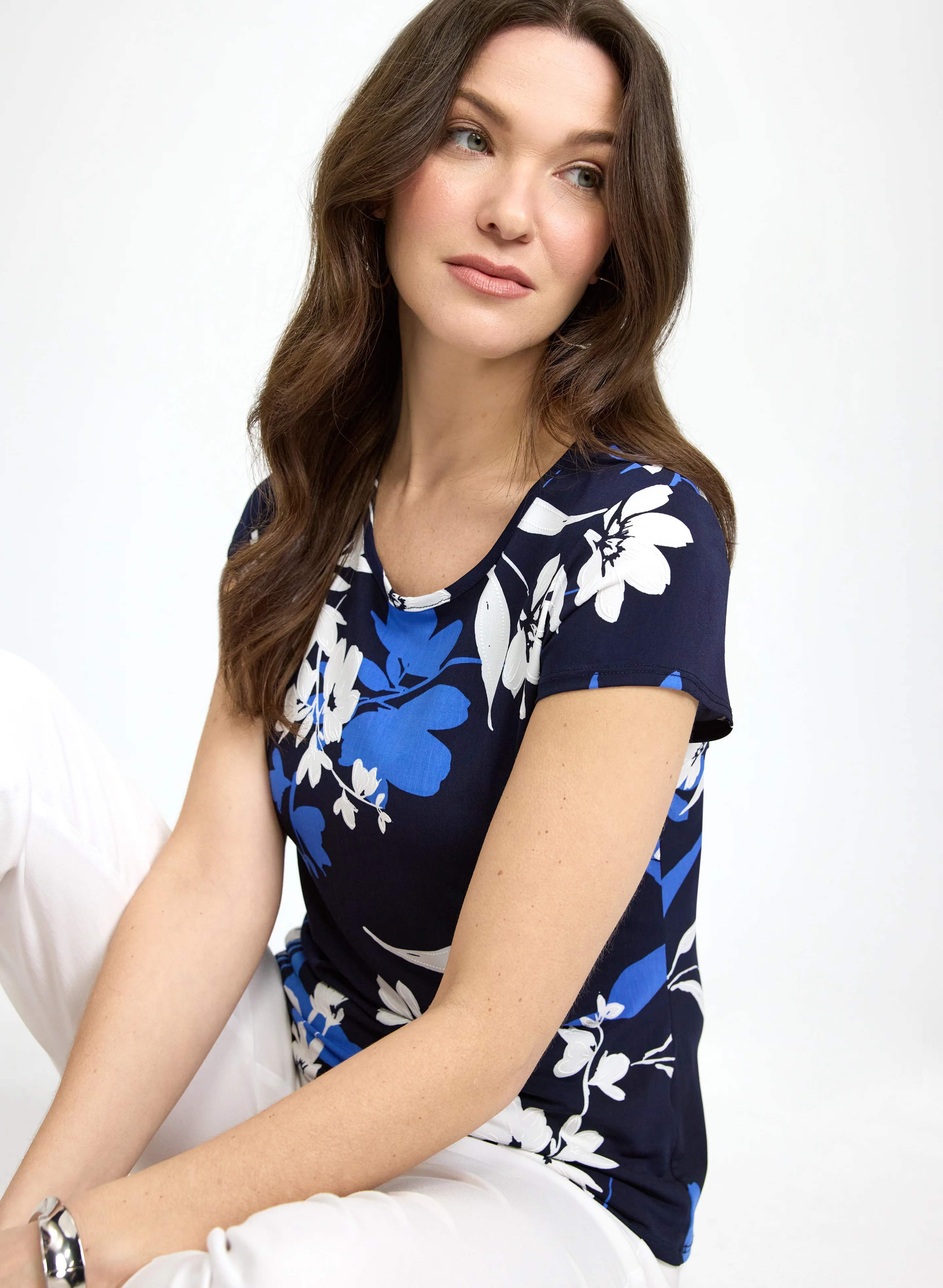 Floral Print Top - Image 6