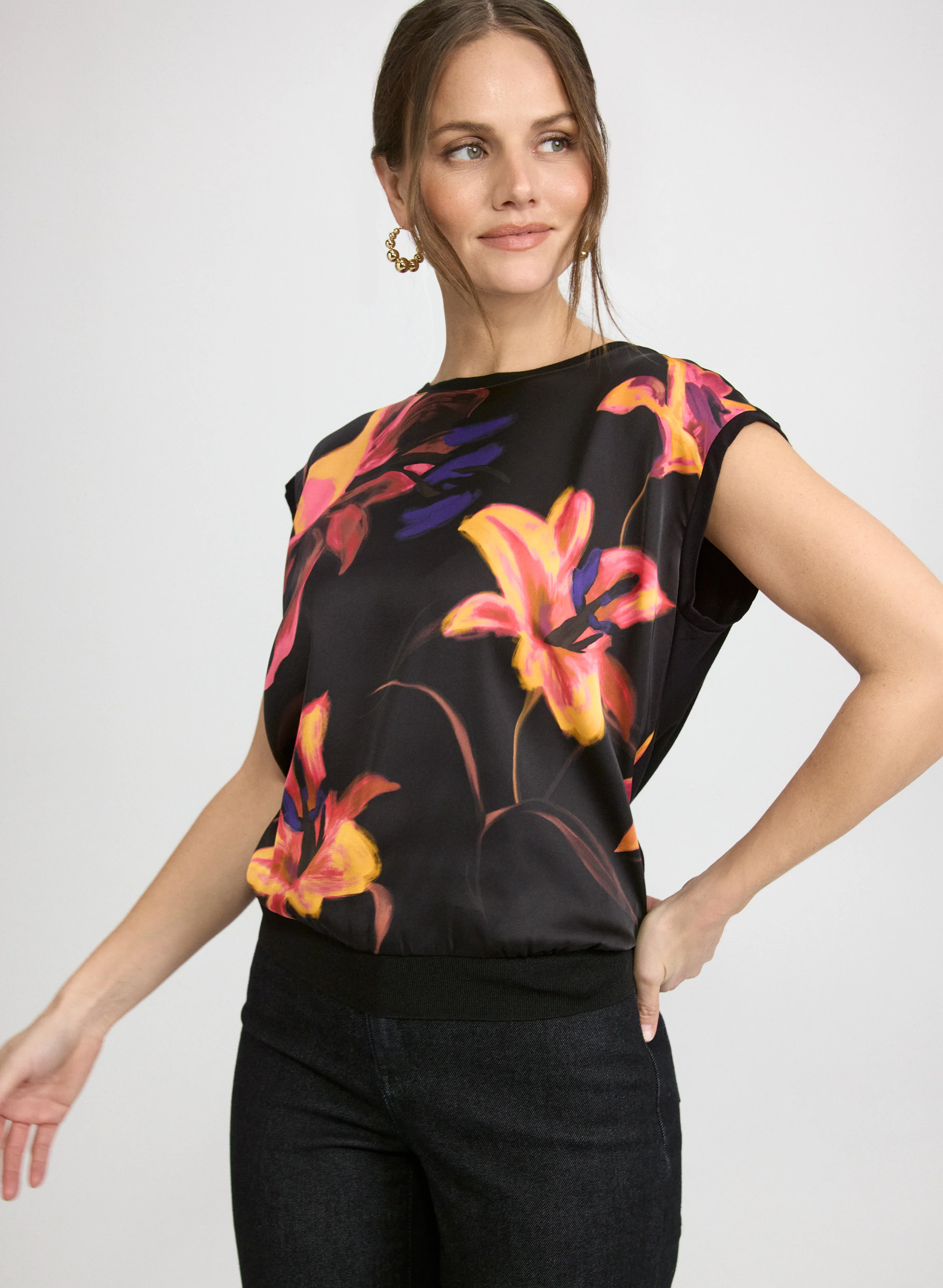 Floral Print Top