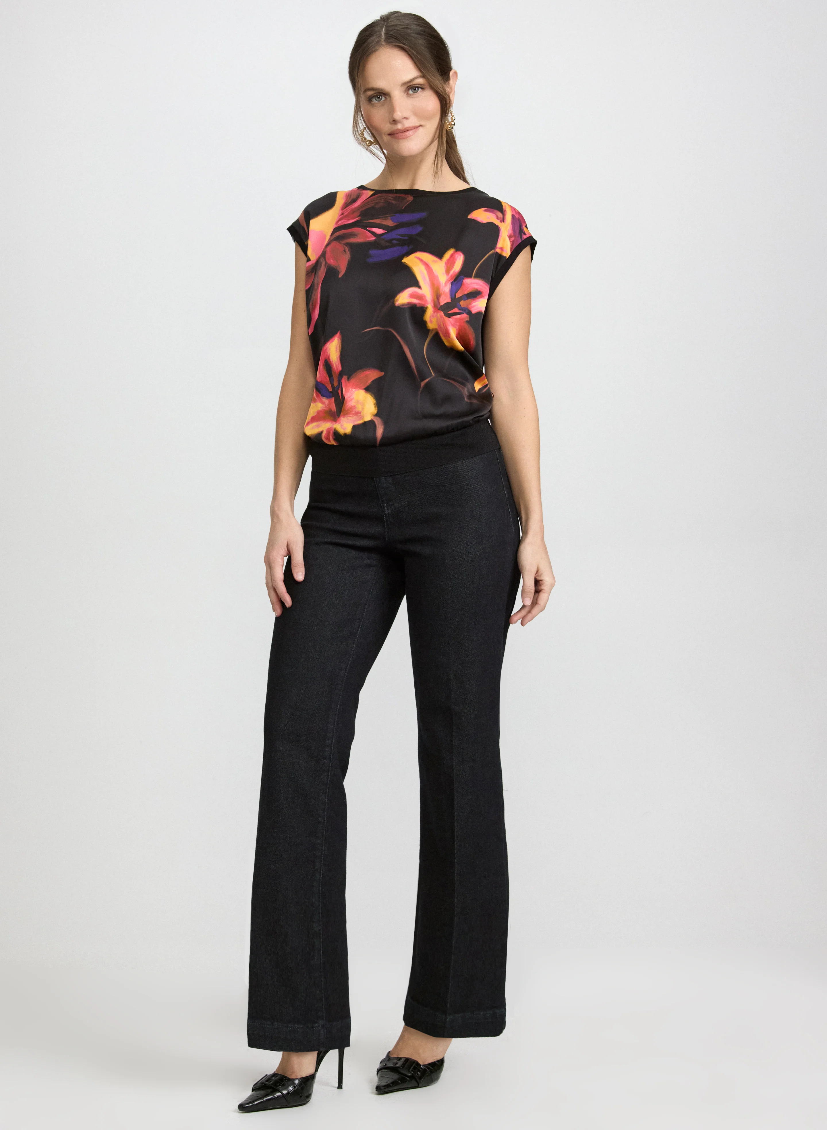 Floral Print Top - Image 3