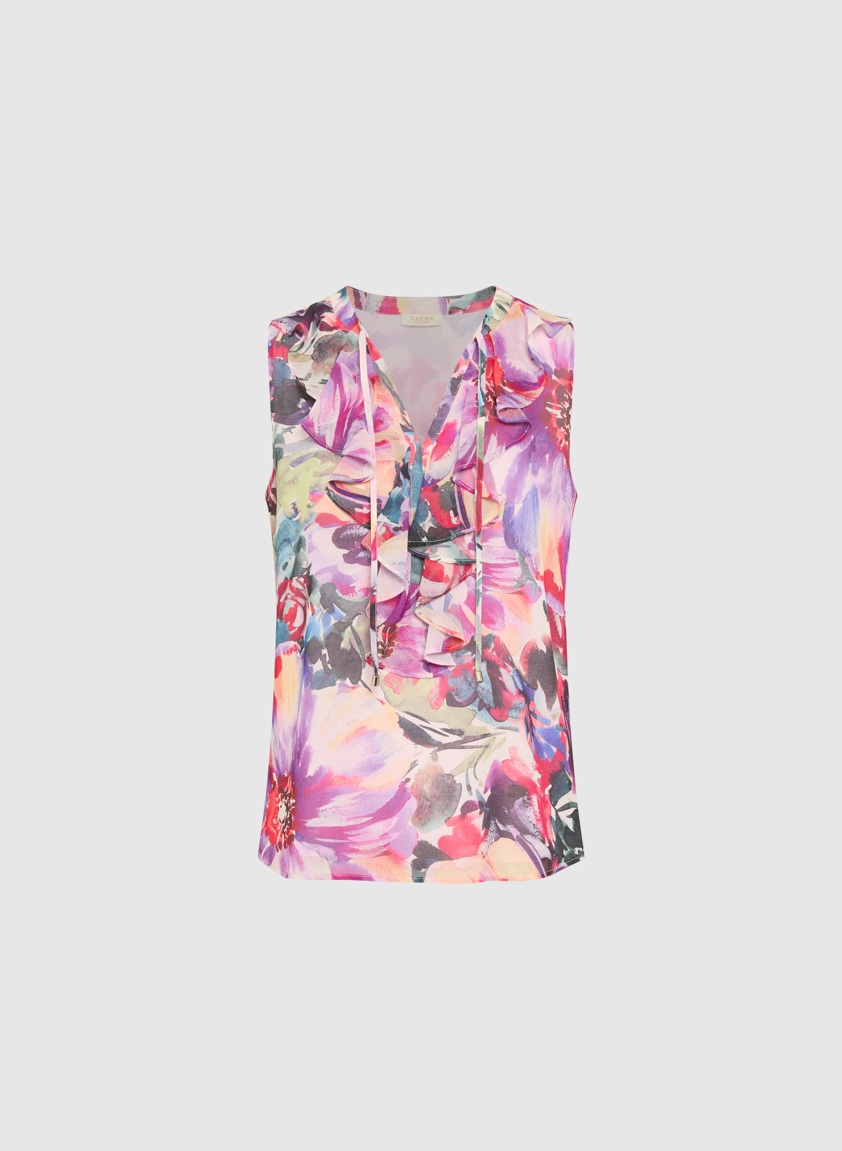 Floral Ruffle Blouse - Image 6