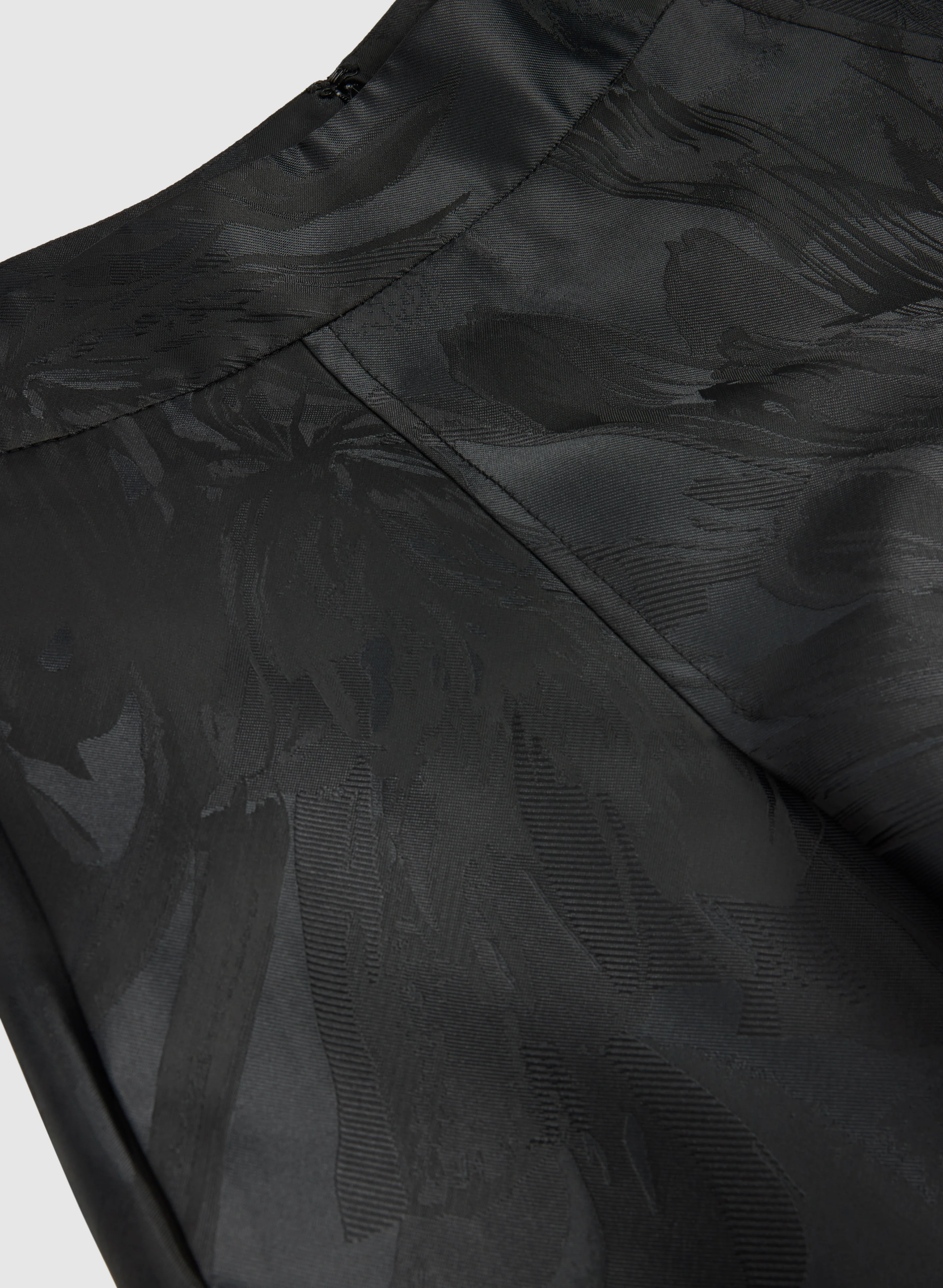 Floral Satin Skirt - Image 7