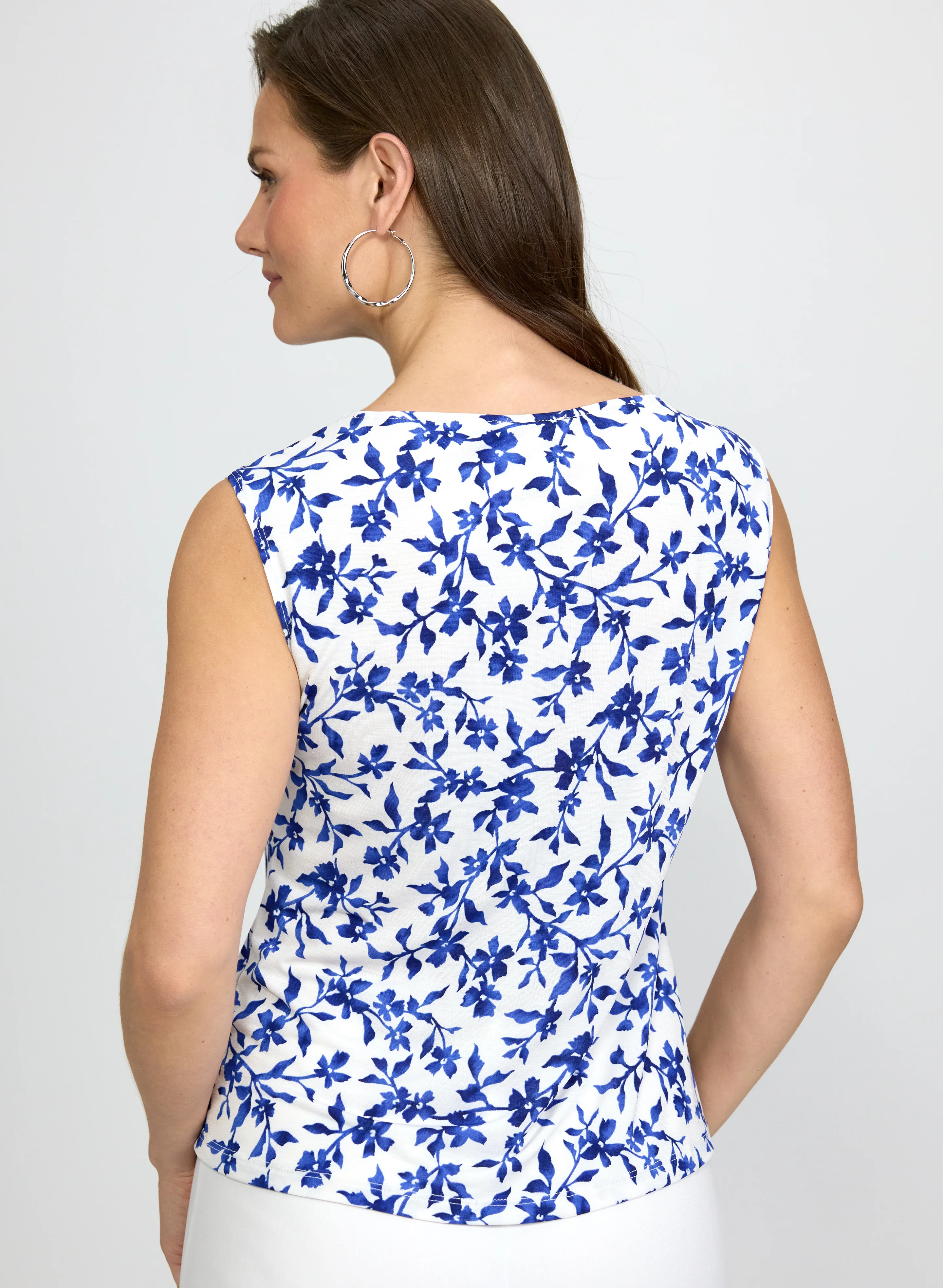 Floral Sleeveless Top - Image 4