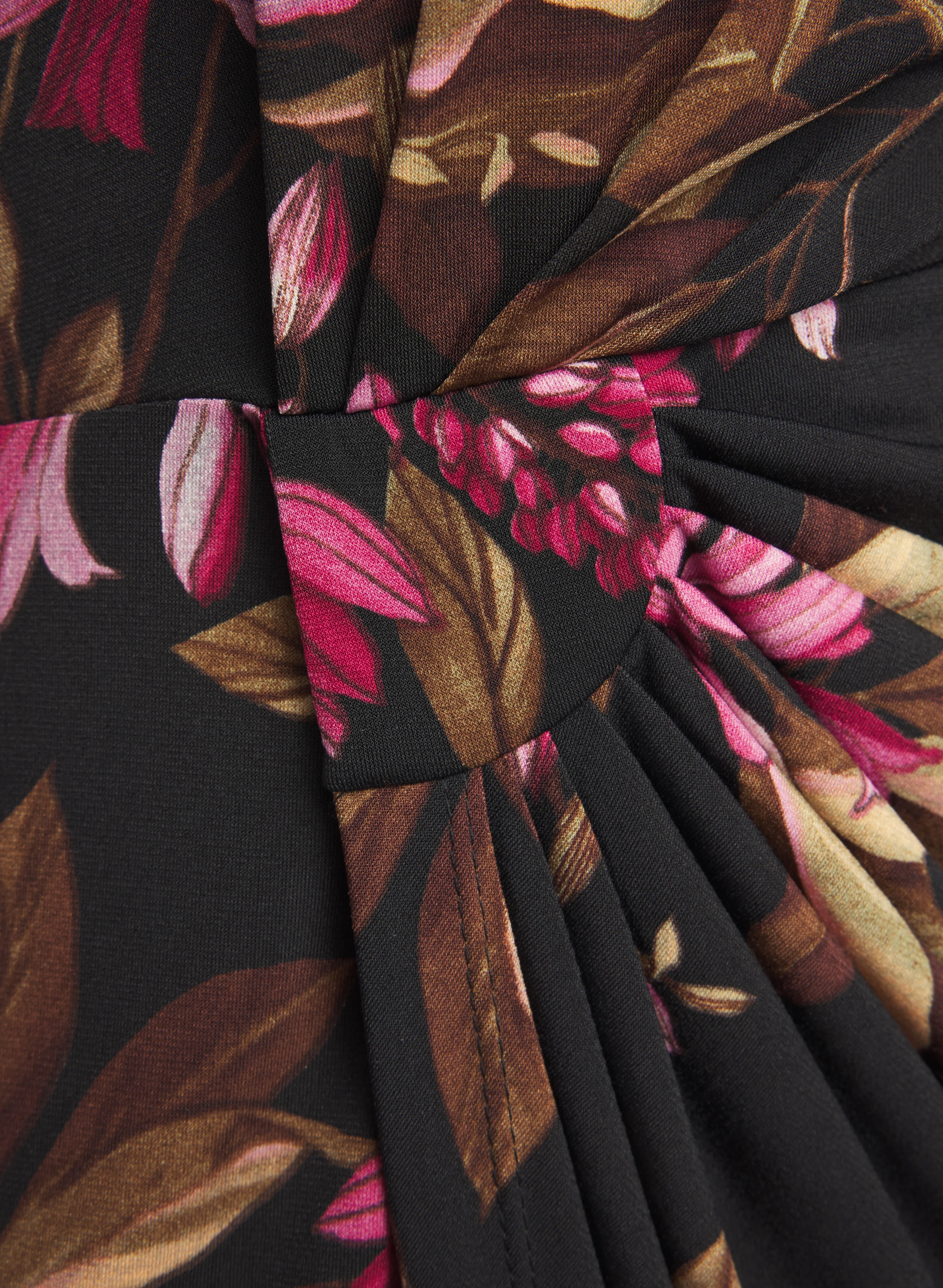 Floral Split Sleeve Dress - Image 7
