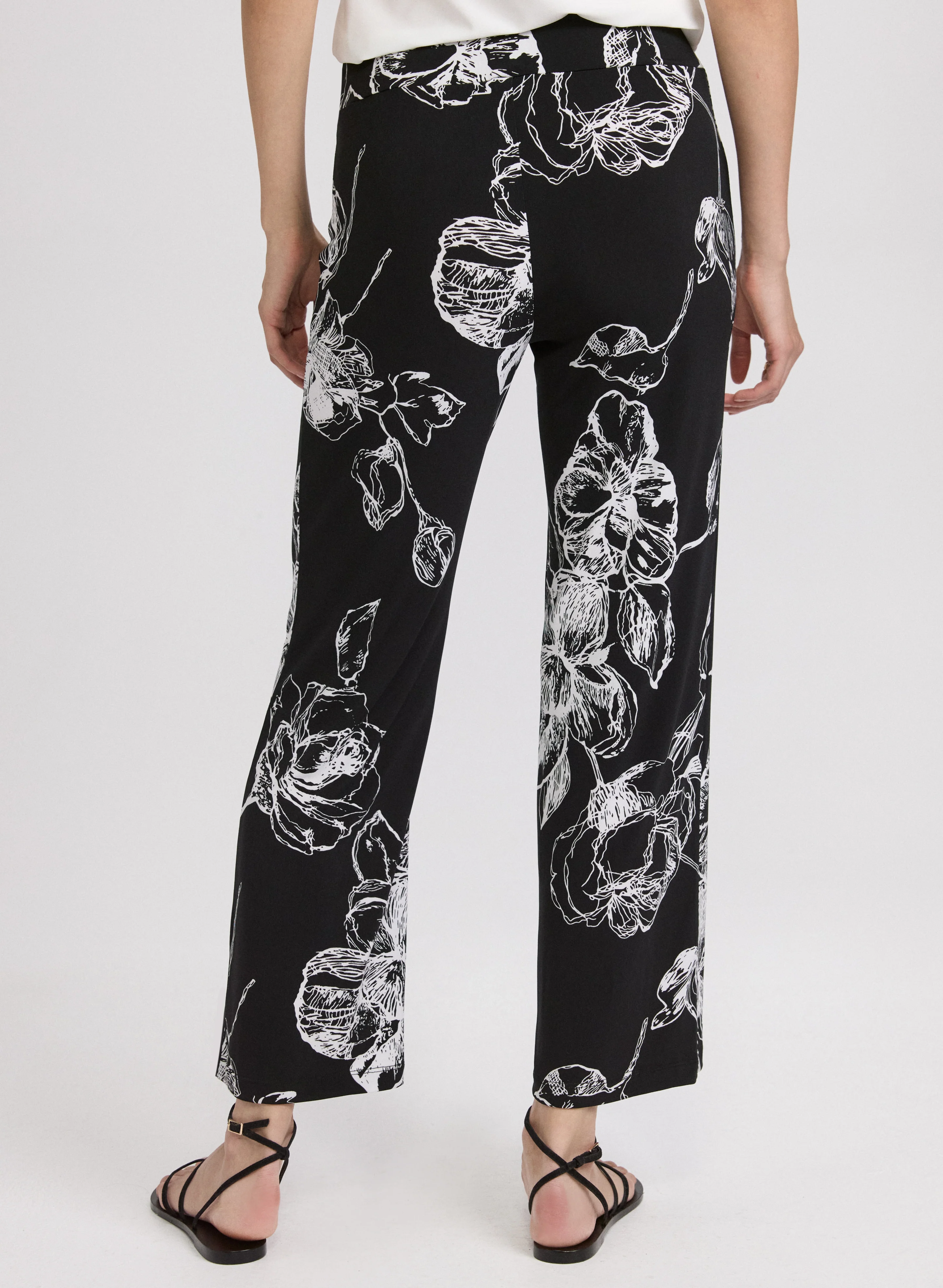 Floral Wide-Leg Pants - Image 3
