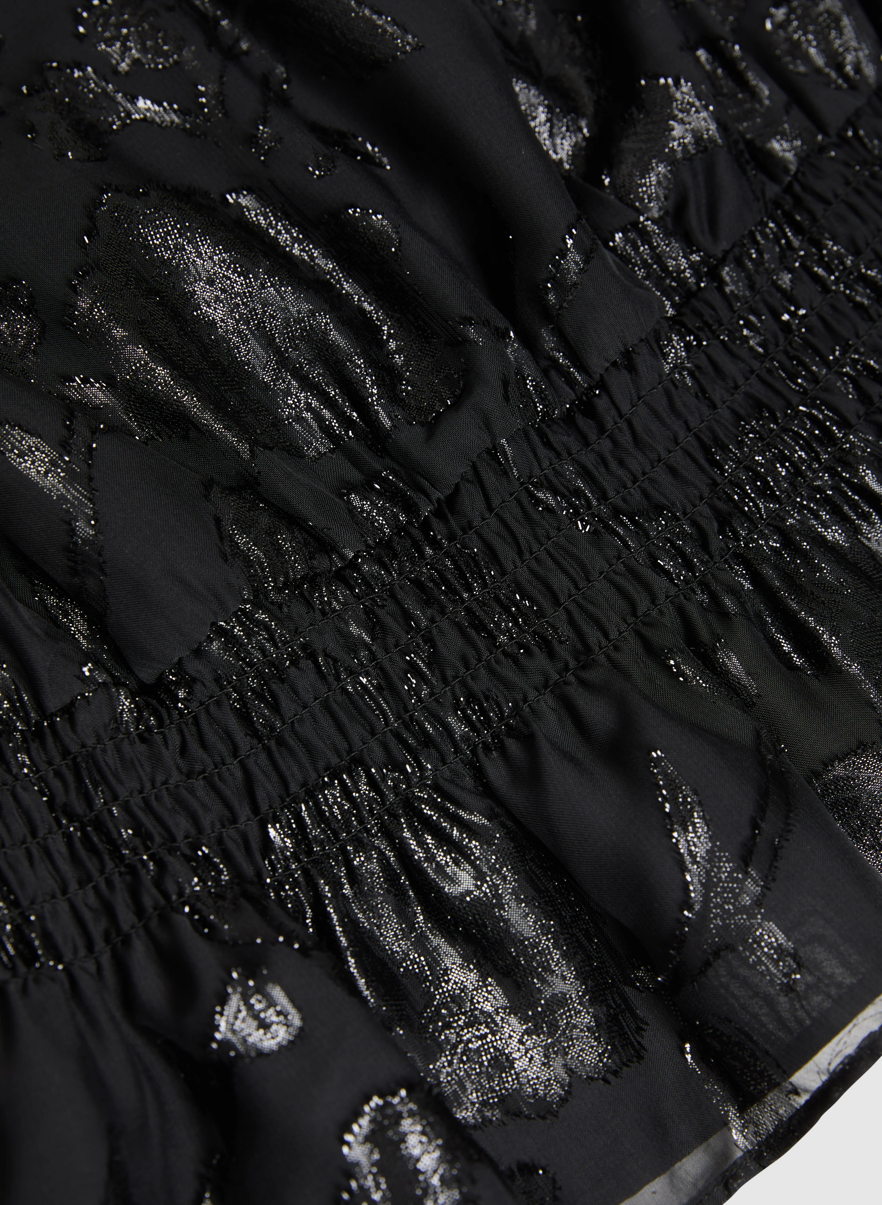 Foil Floral Blouse - Image 7