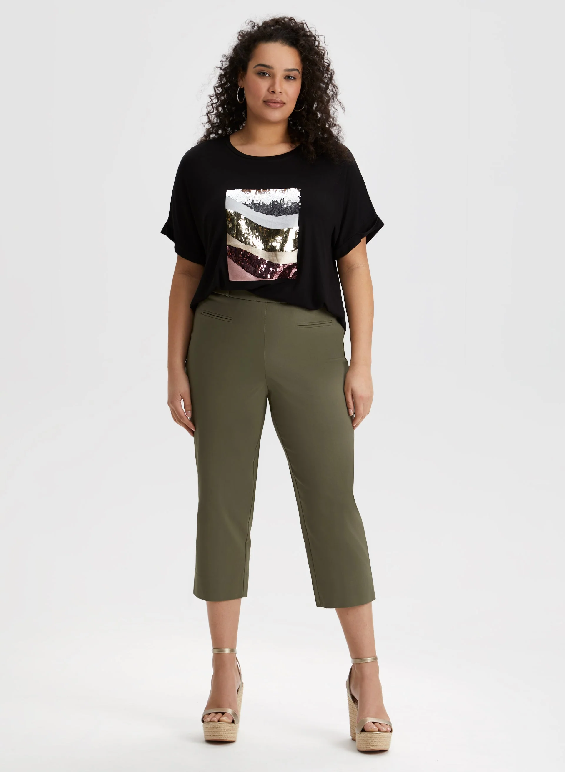 Foil & Sequin Tee - Image 4