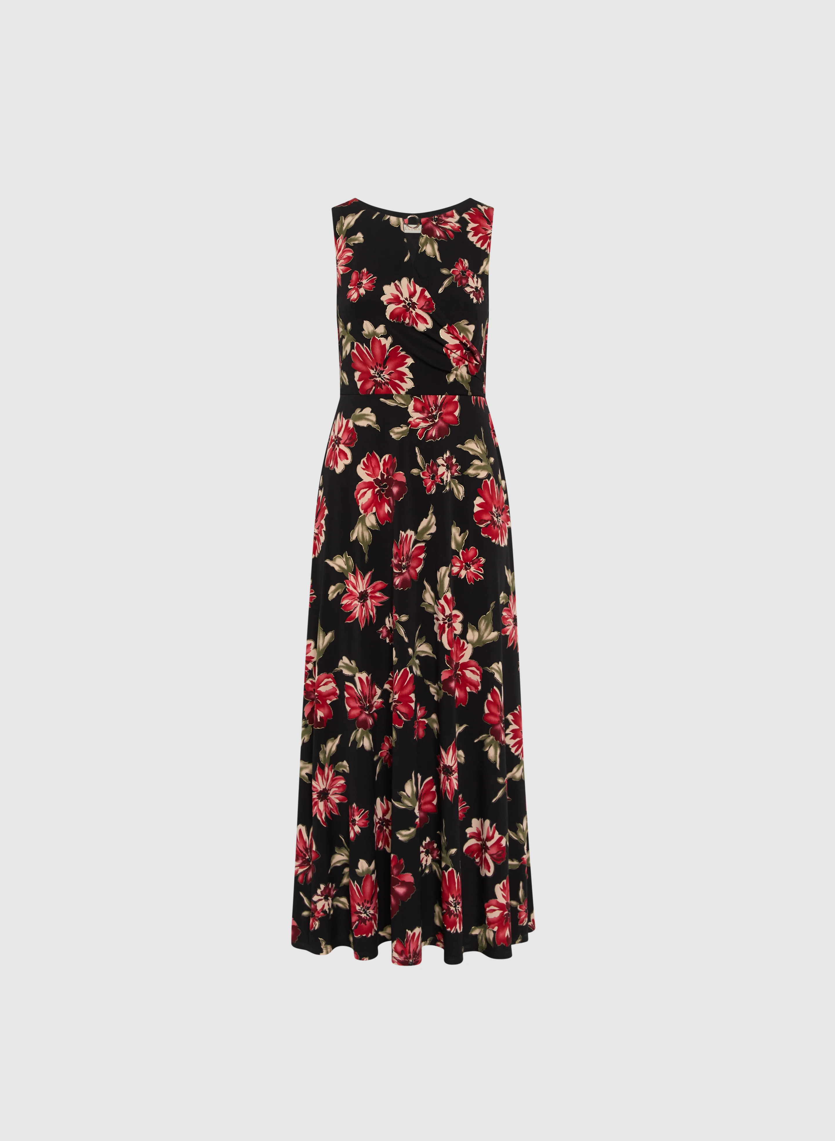 Foiled Floral Dress - Image 6