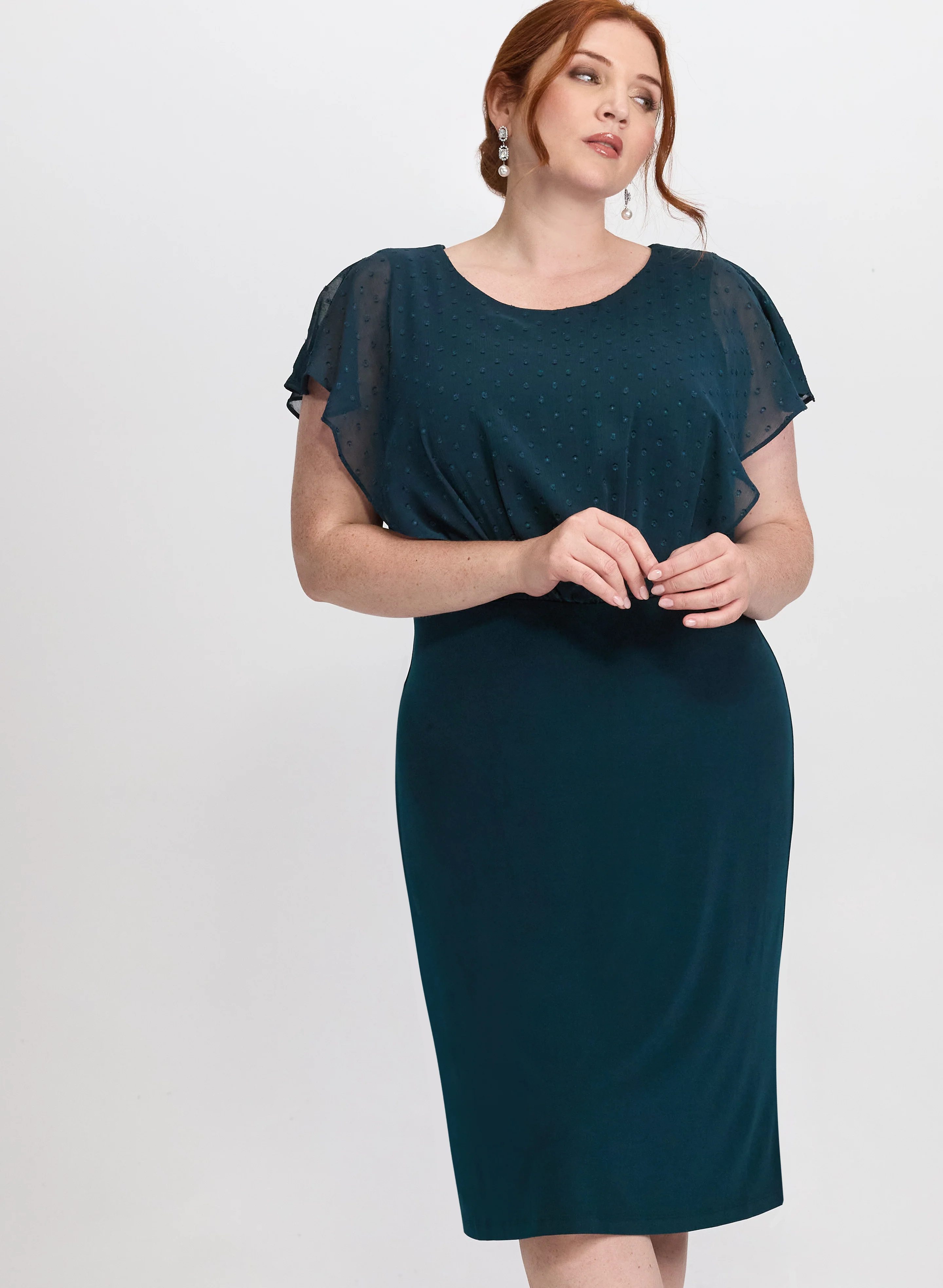 French Knot Embroidered Dress - Image 2