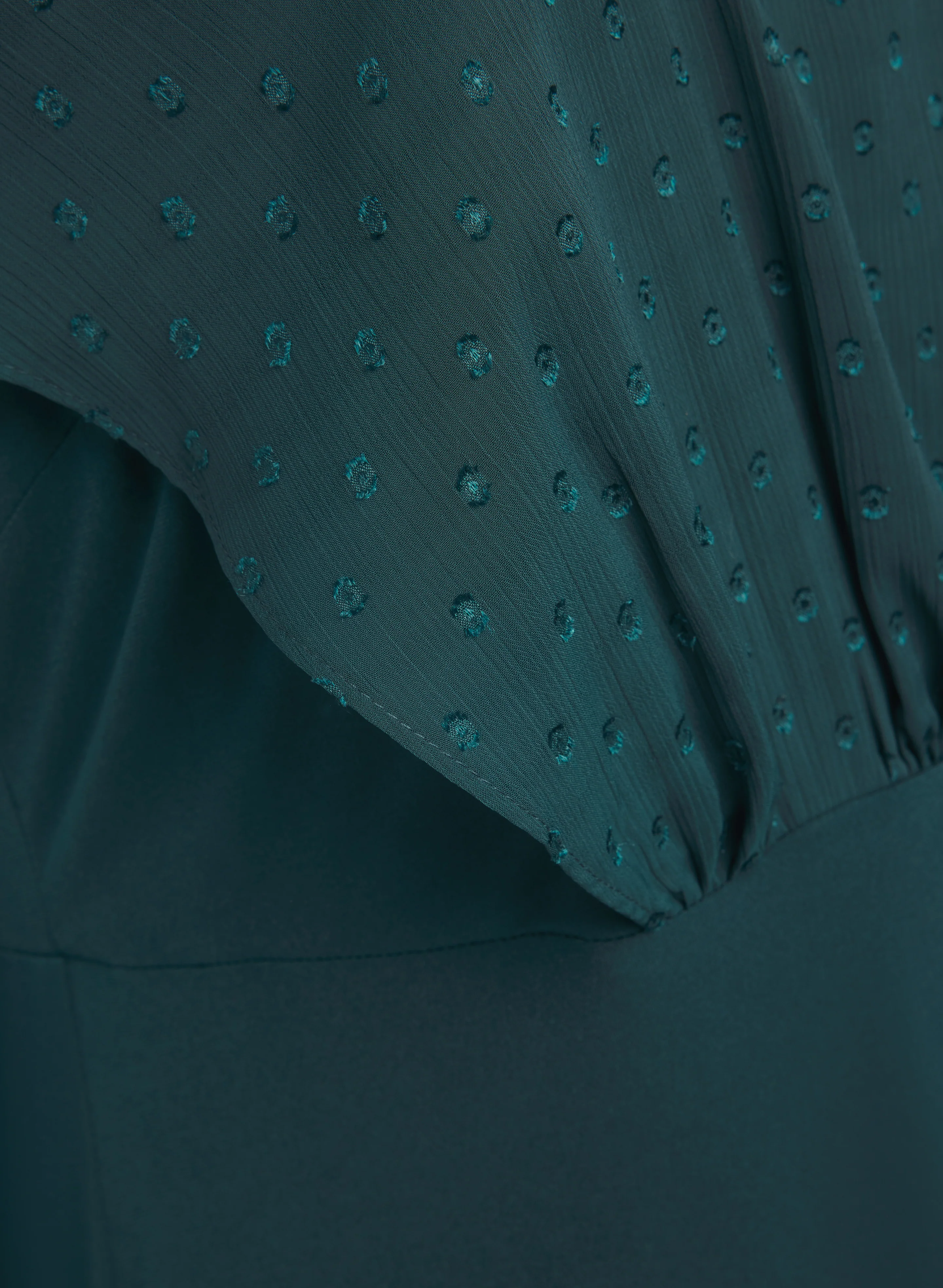 French Knot Embroidered Dress - Image 7